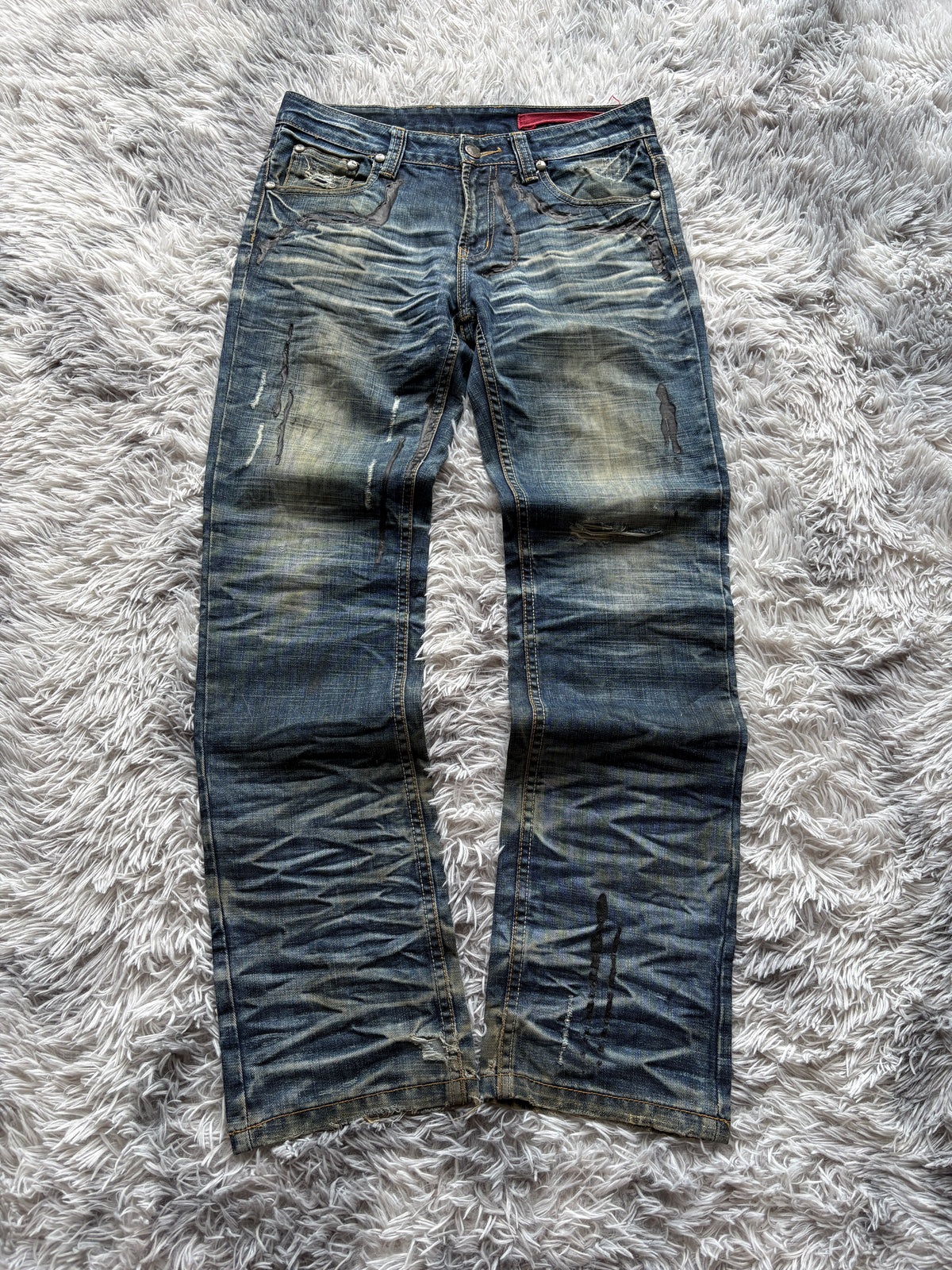 Japan Style ultra Washed Jeans (S)