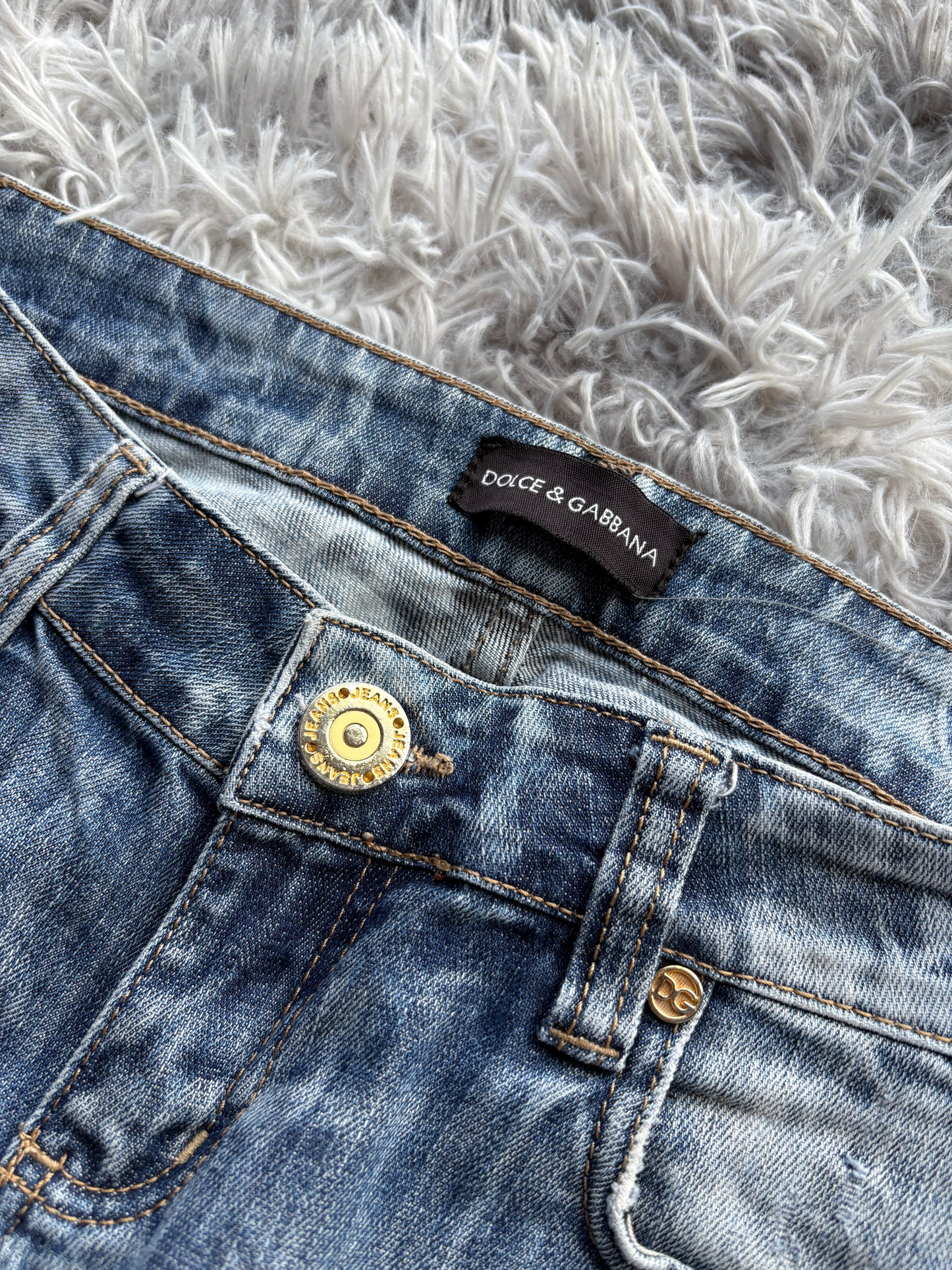 D&G Printed Jeans (S)