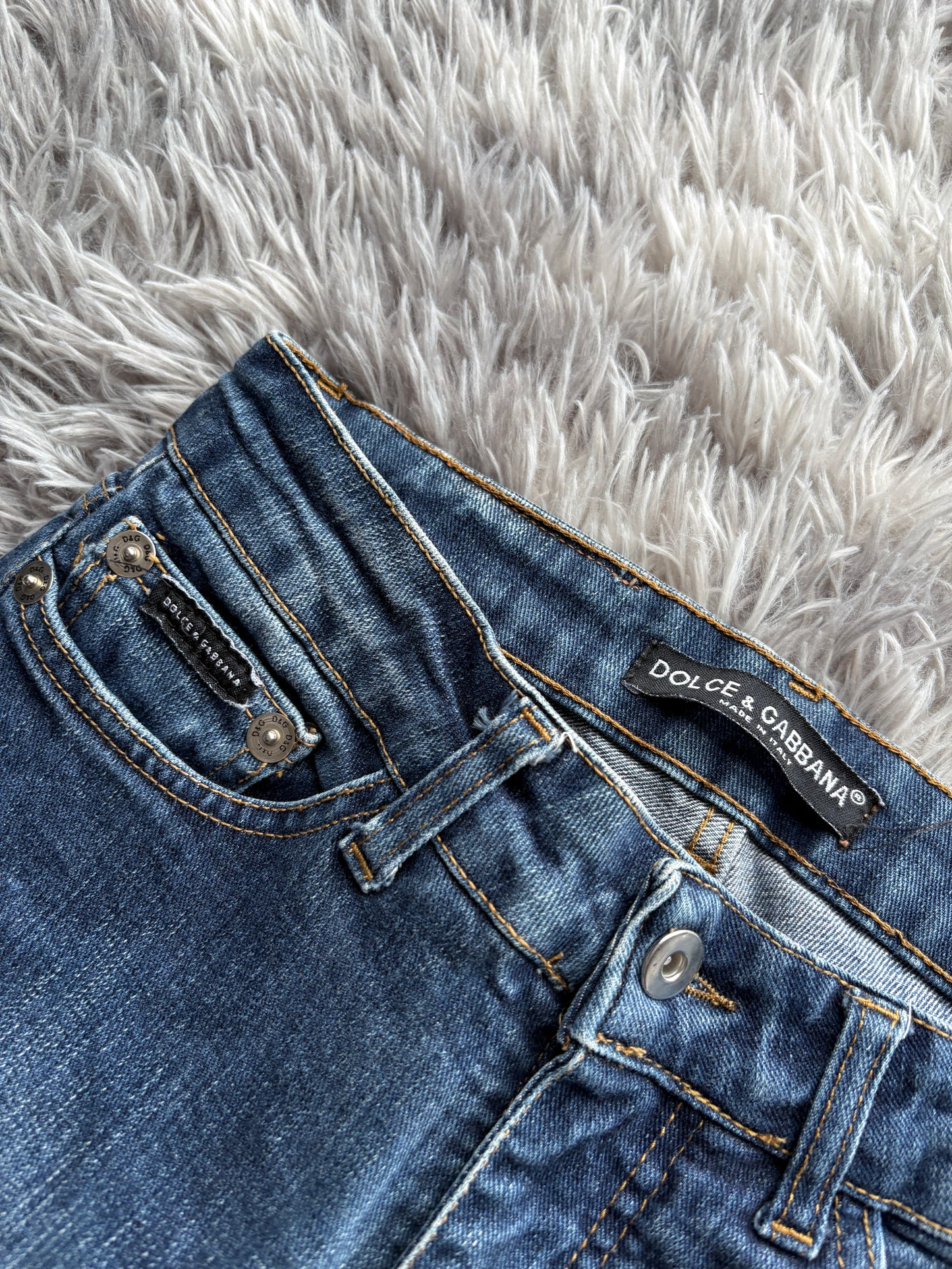 D&G Patched Jeans (XS)
