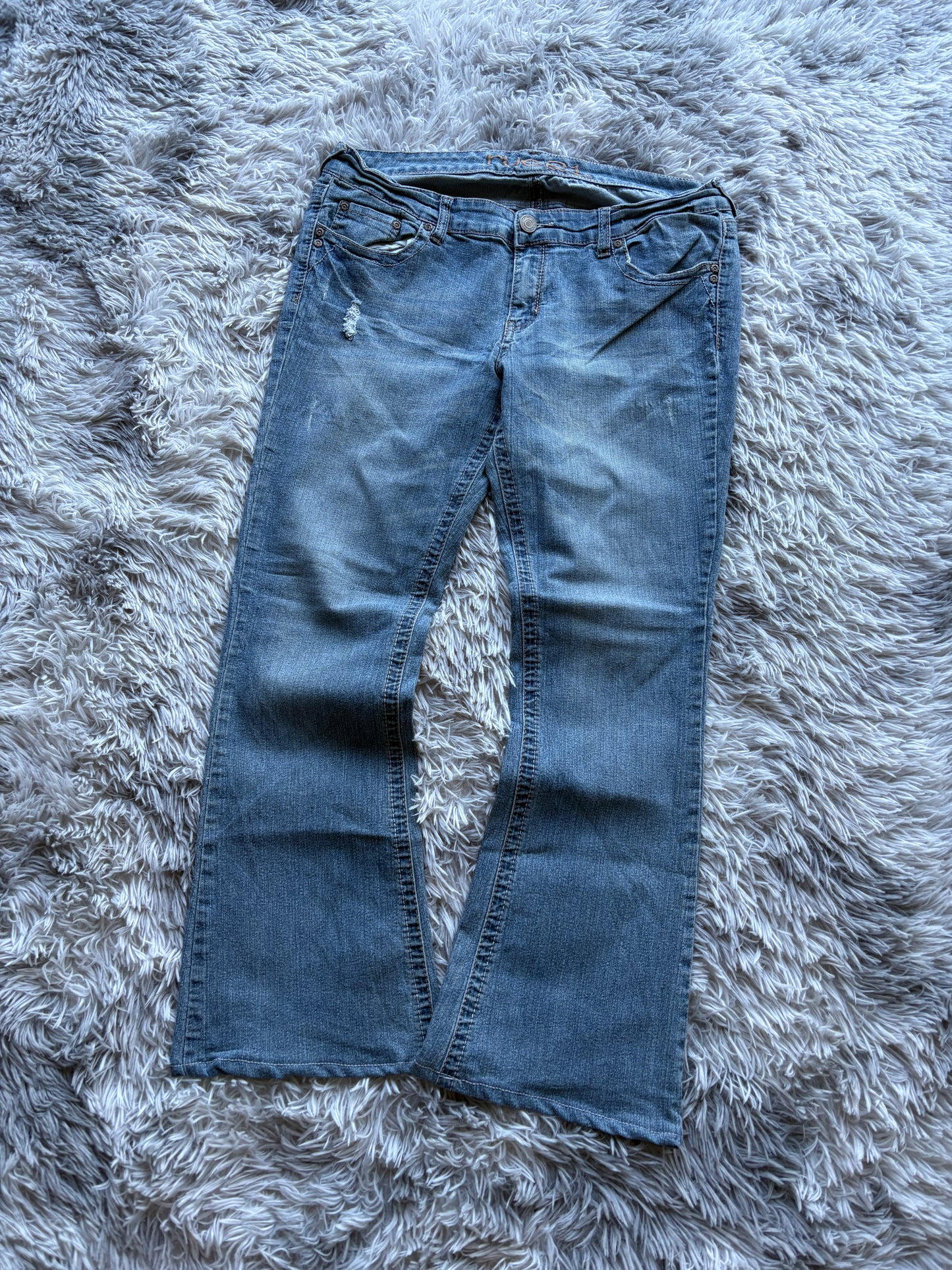 Y2K Style Bootcut Jeans (L Damen)