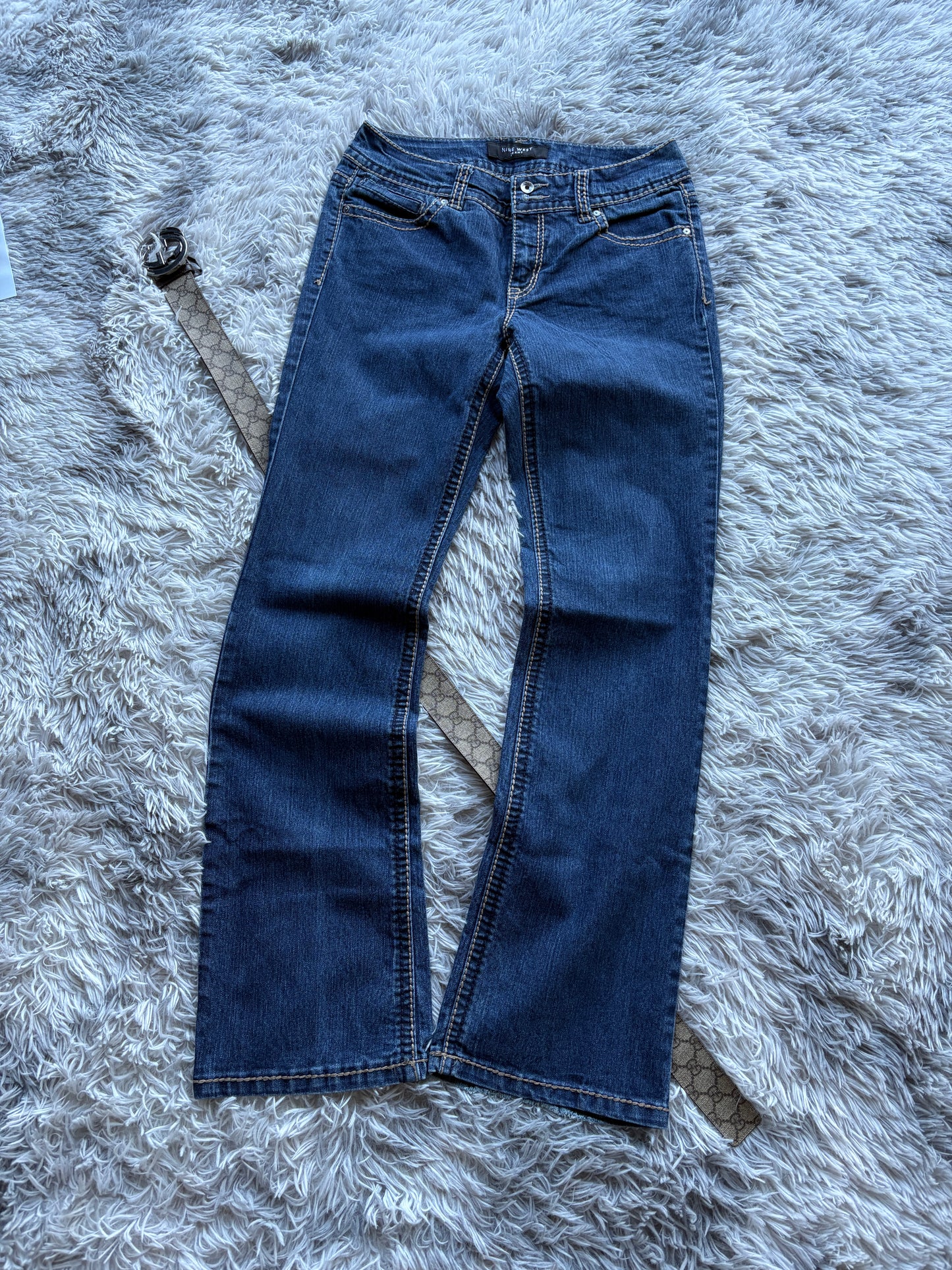 Y2K Style Bootcut Jeans (S-M Damen)