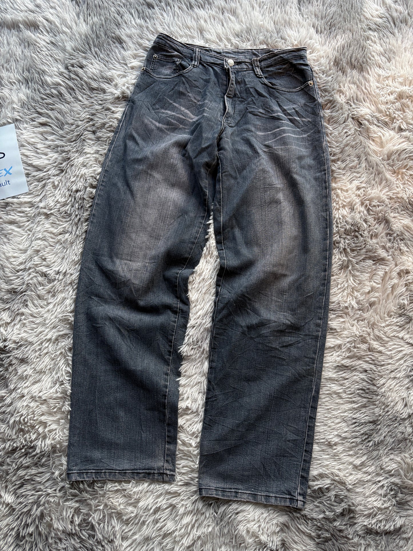 Japan Style Printed Jeans (L)