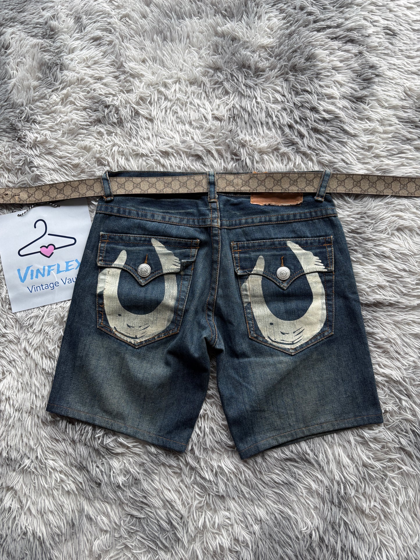 True Religion Rework Shorts (32/M)