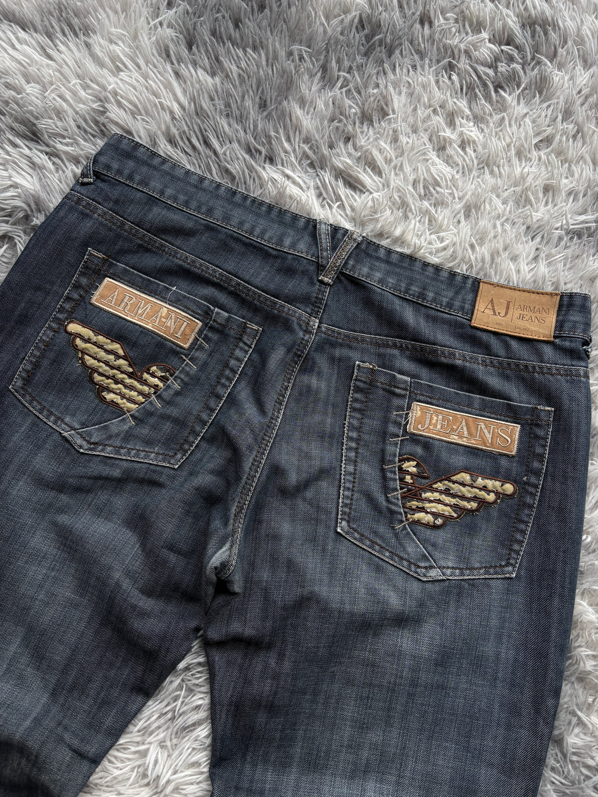 Armani Big Logo Jeans (38)