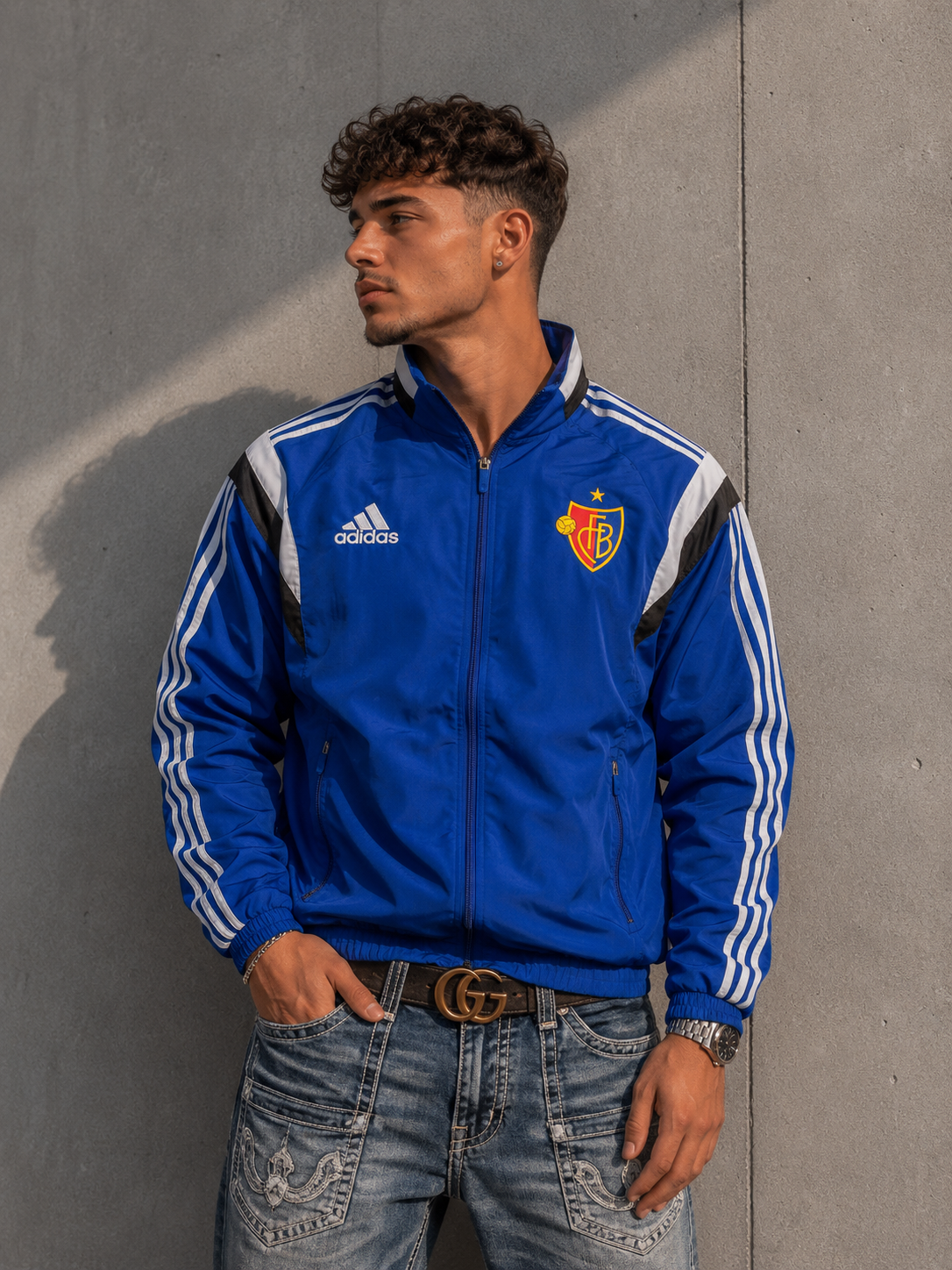 Adidas Fußball Trackjacket (S)