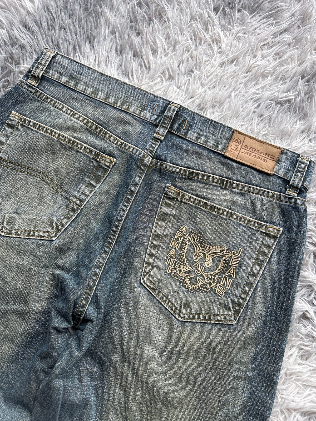 Armani Washed Jeans (S)