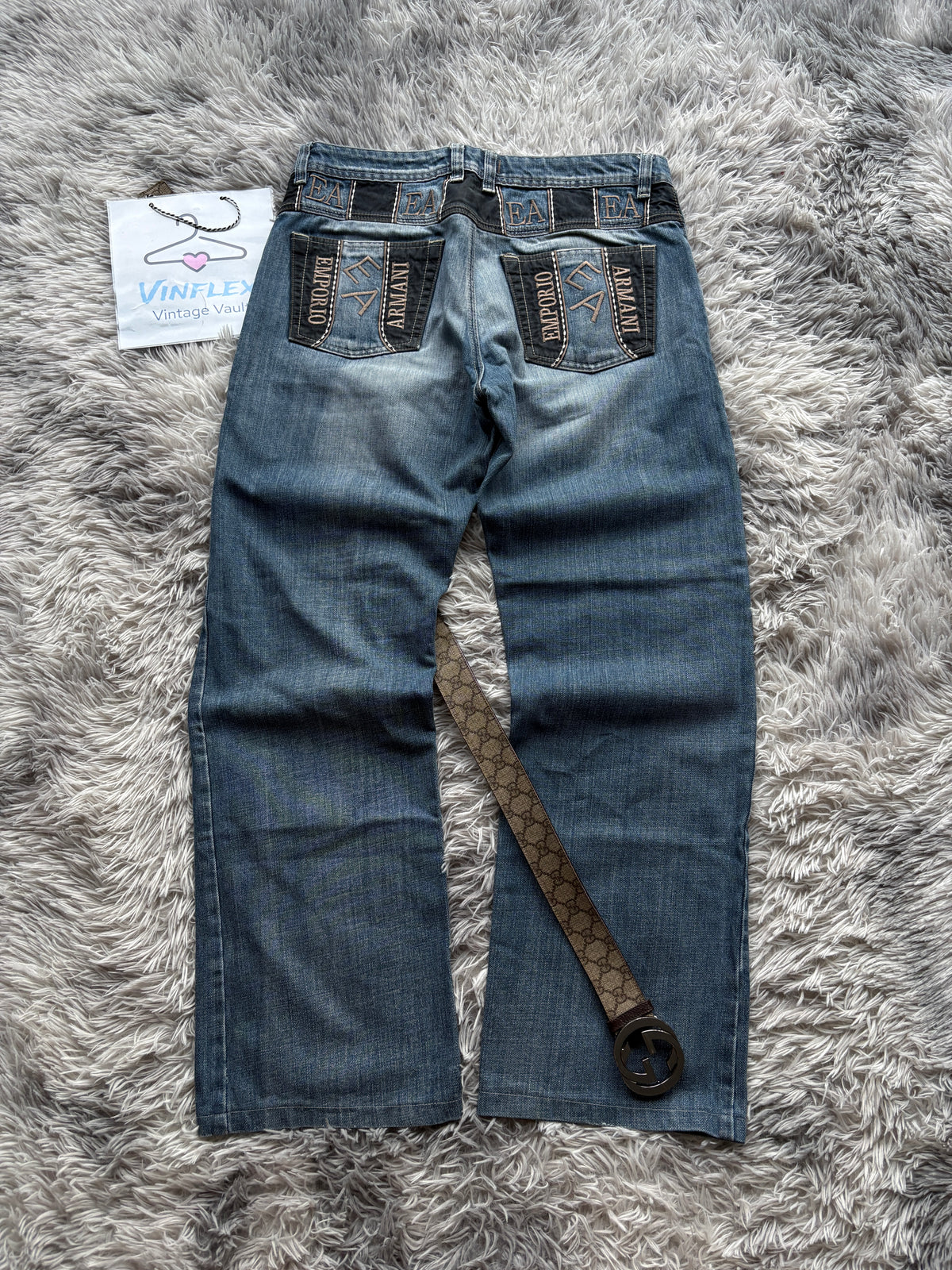 Emporio Armani Big Logo Jeans (34)
