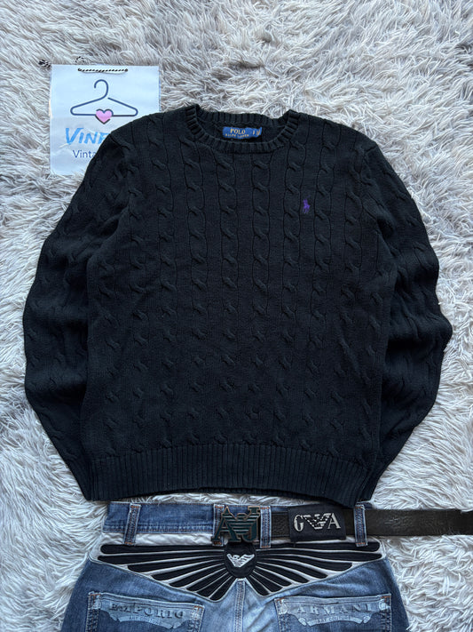 Ralph Lauren Cable Knit Sweater (S)