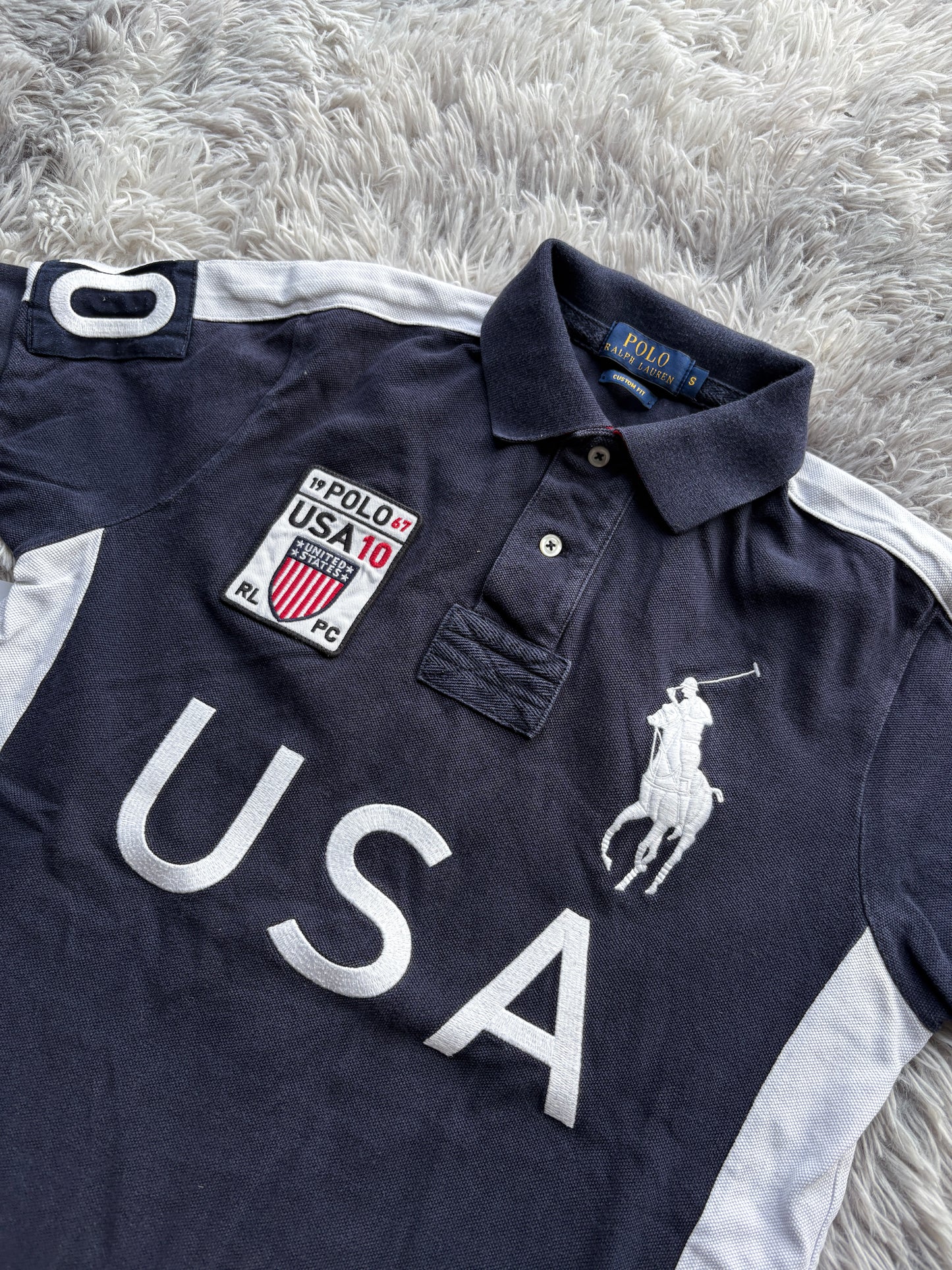 Ralph Lauren USA Polo T-Shirt (S)