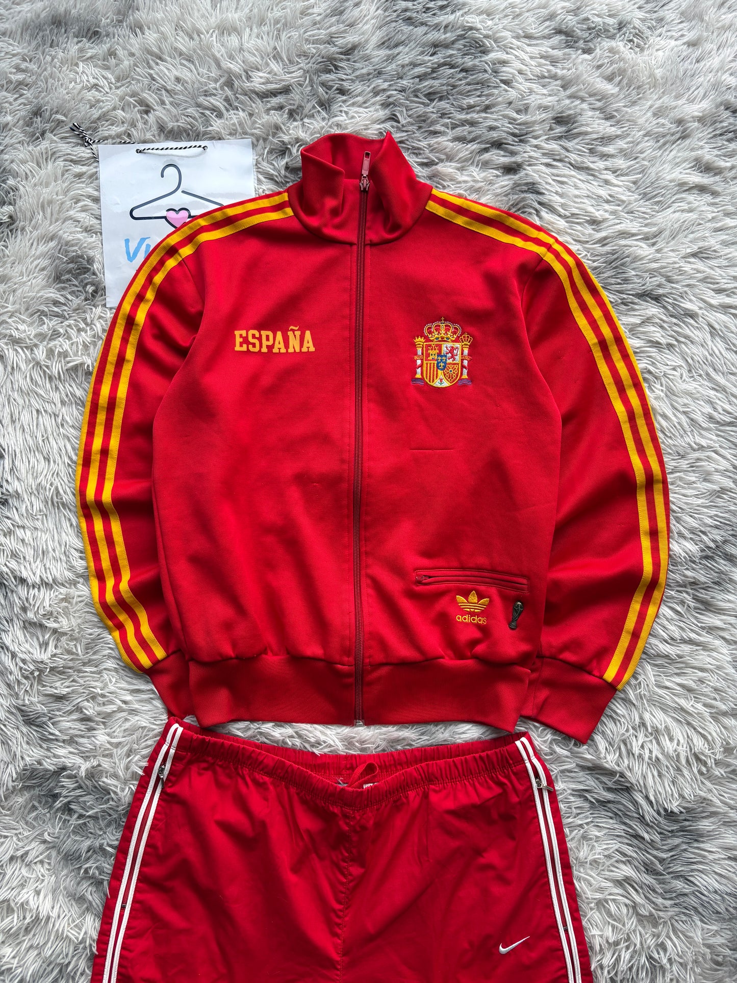 Spanien World Cup Trainingsjacke