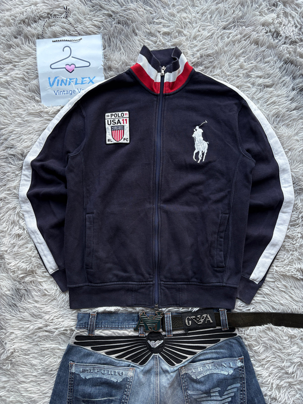 Ralph Lauren USA 10 Zipper (M)