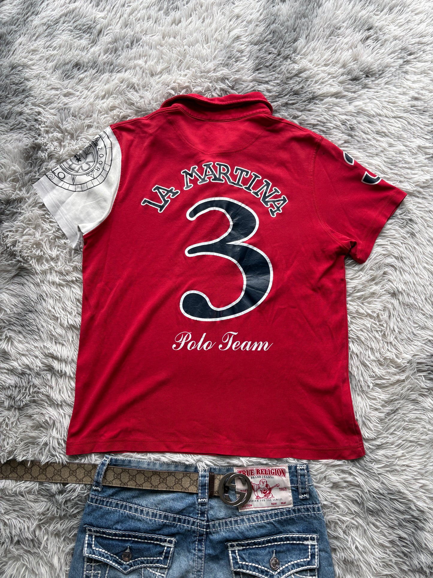 Porsche La Martina Polo T-Shirt (L)