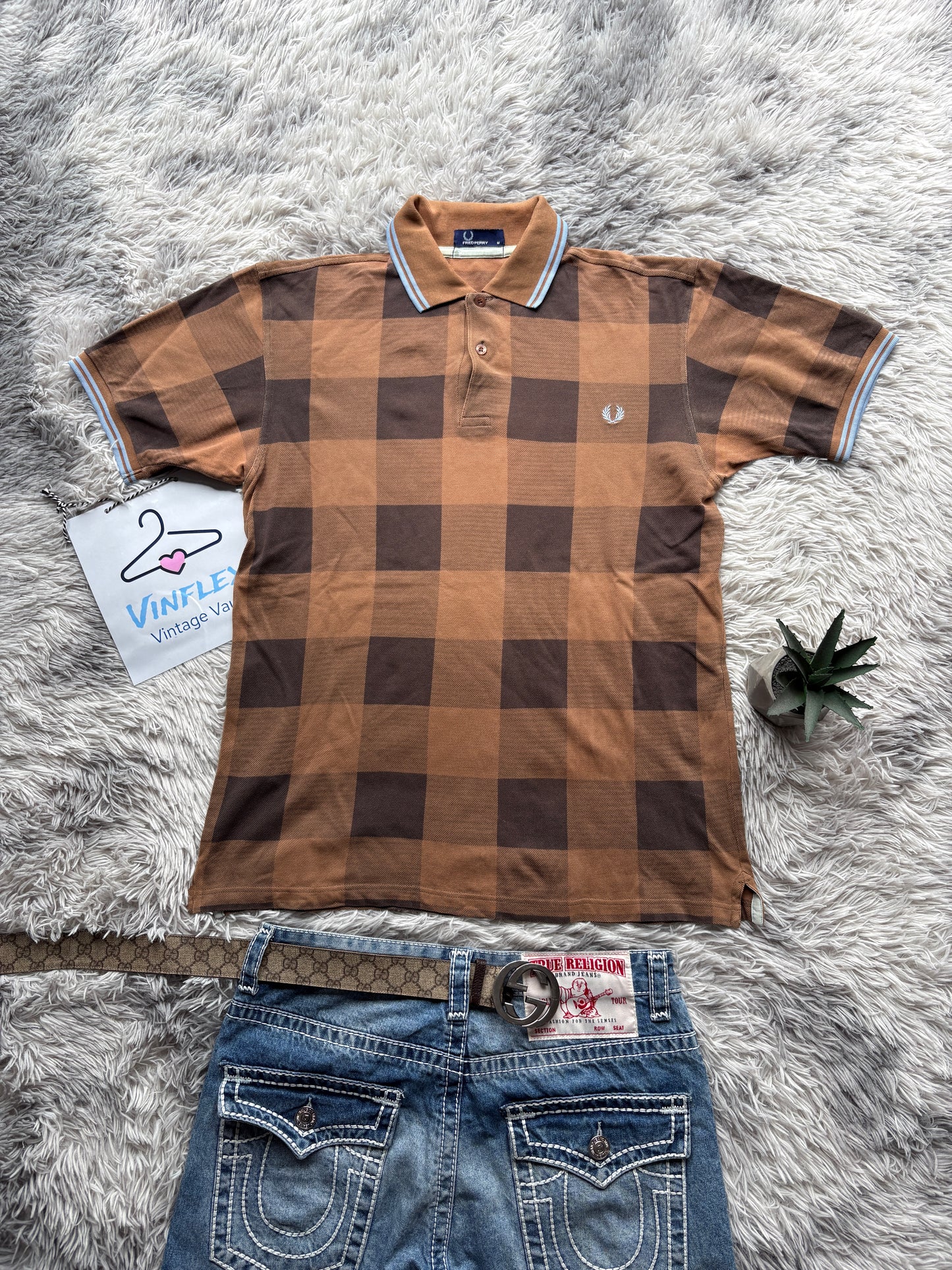 Fred Perry Polo T-Shirt (M)