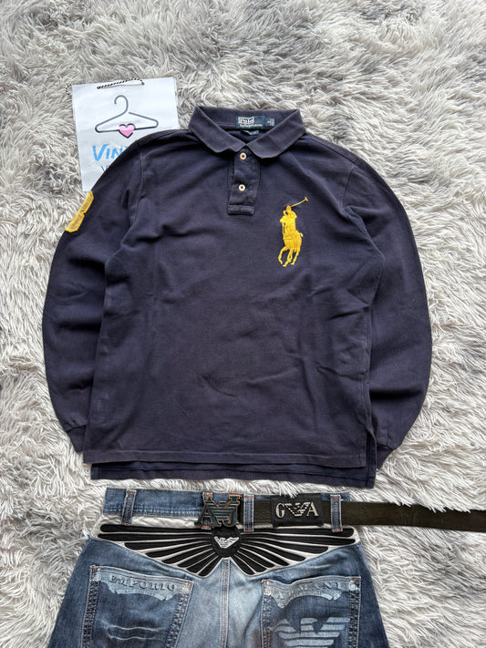 Ralph Lauren Big Pony Langarm Polo (S)