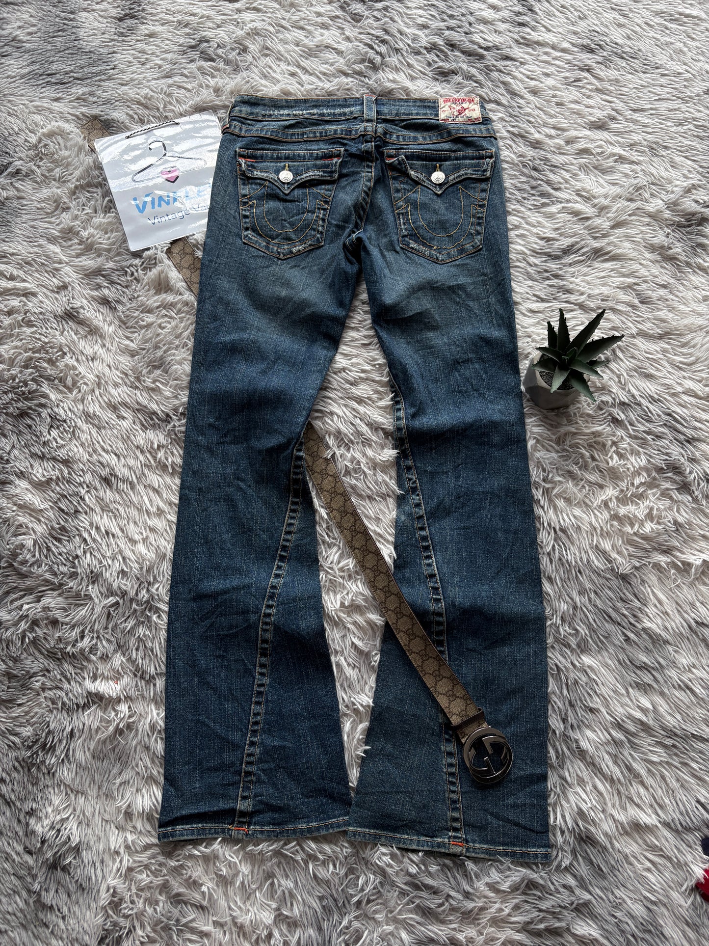 True Religion Flared Jeans (30/S)