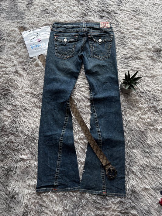 True Religion Flared Jeans (30/S)