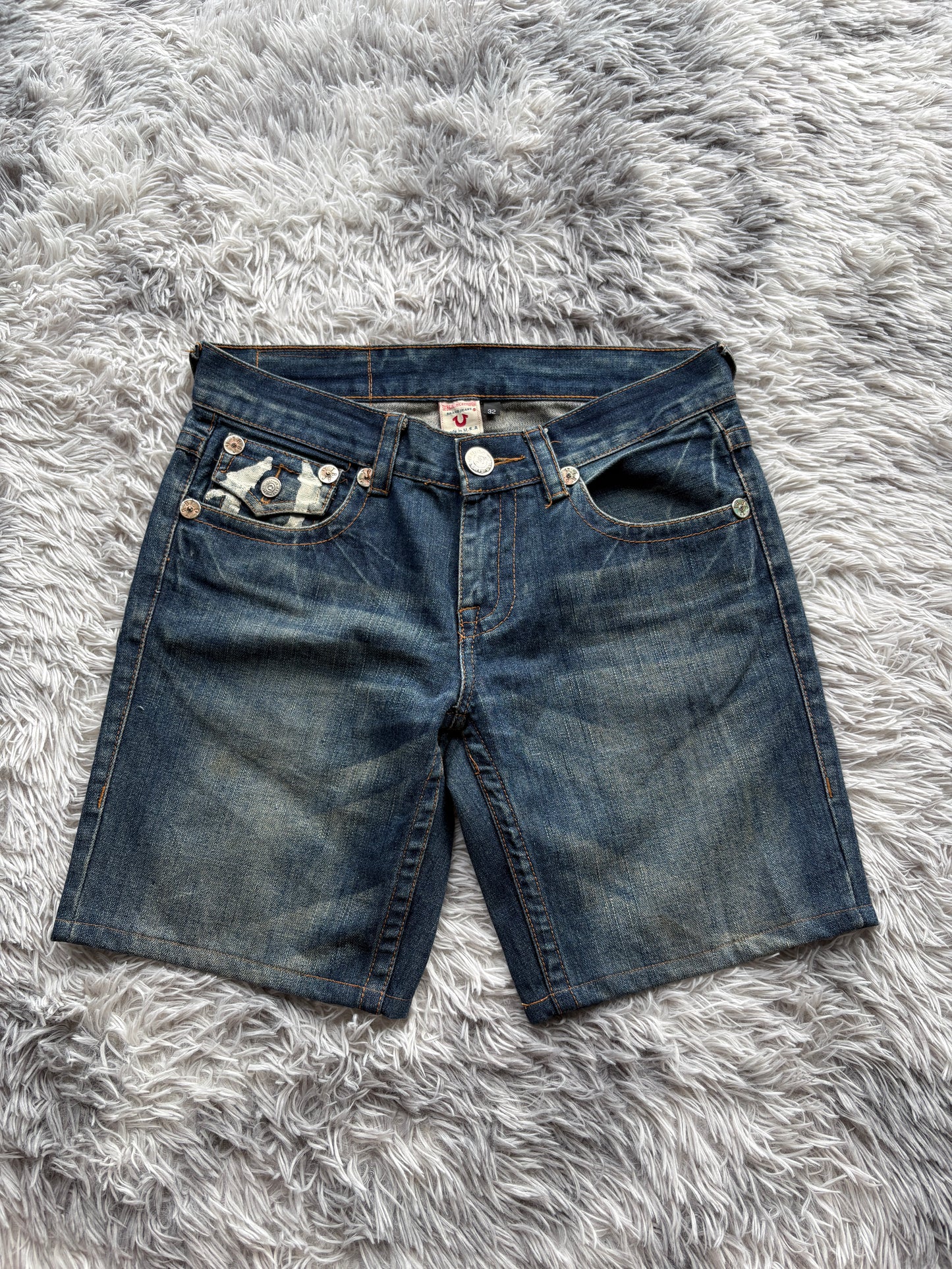 True Religion Rework Shorts (32/M)