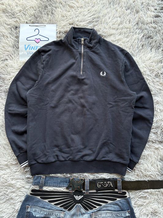 Fred Perry Half-Zip Sweater (L)