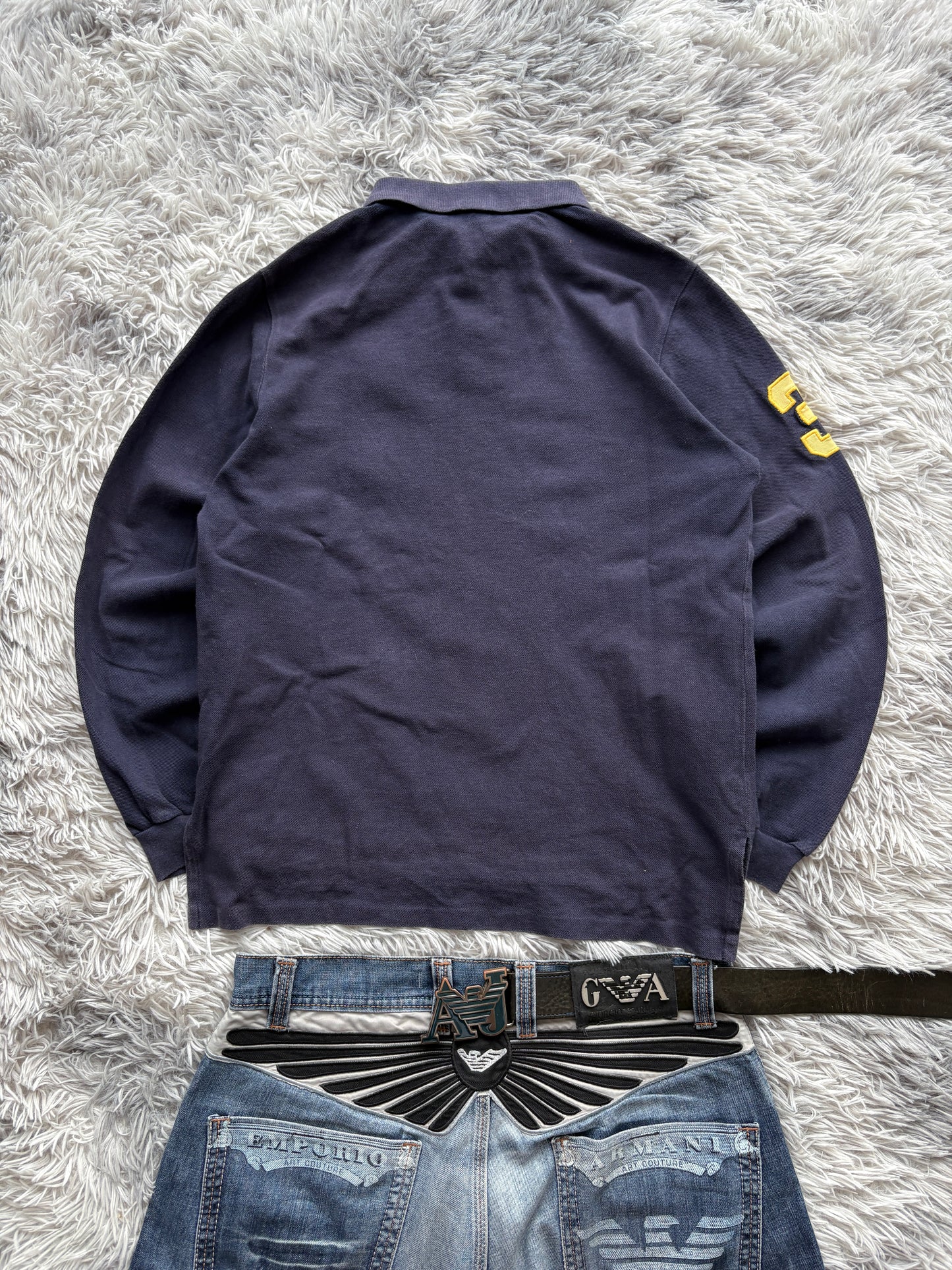 Ralph Lauren Big Pony Langarm Polo (S)