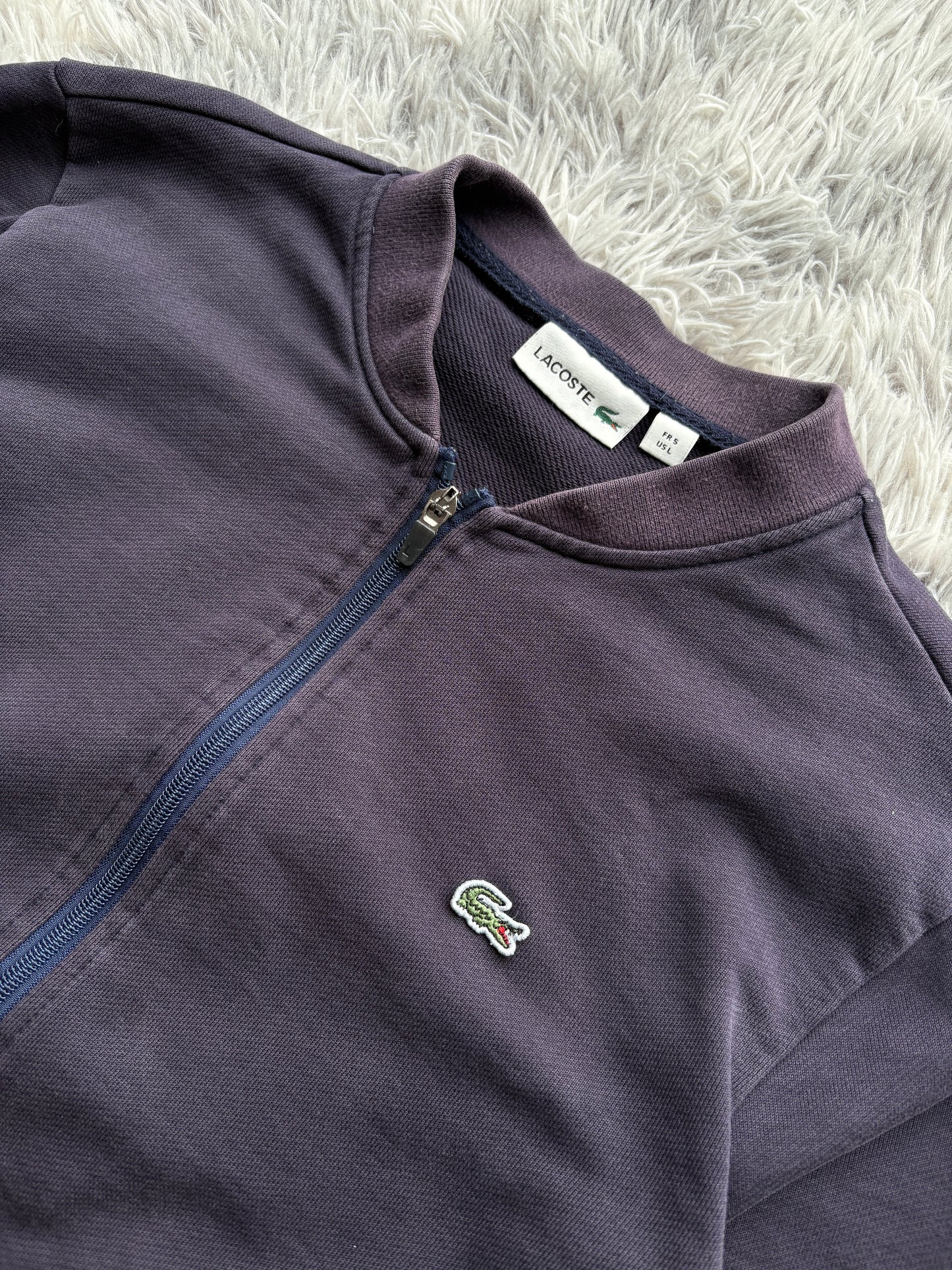 Lacoste Washed Zip (M)