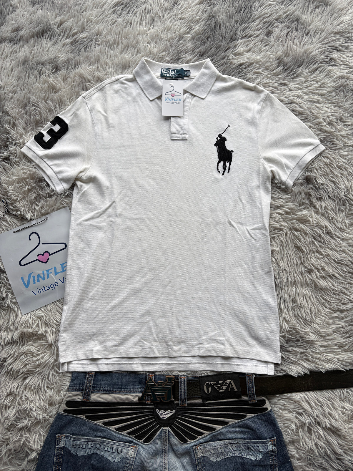 Ralph Lauren Big Pony Polo T-Shirt (M)