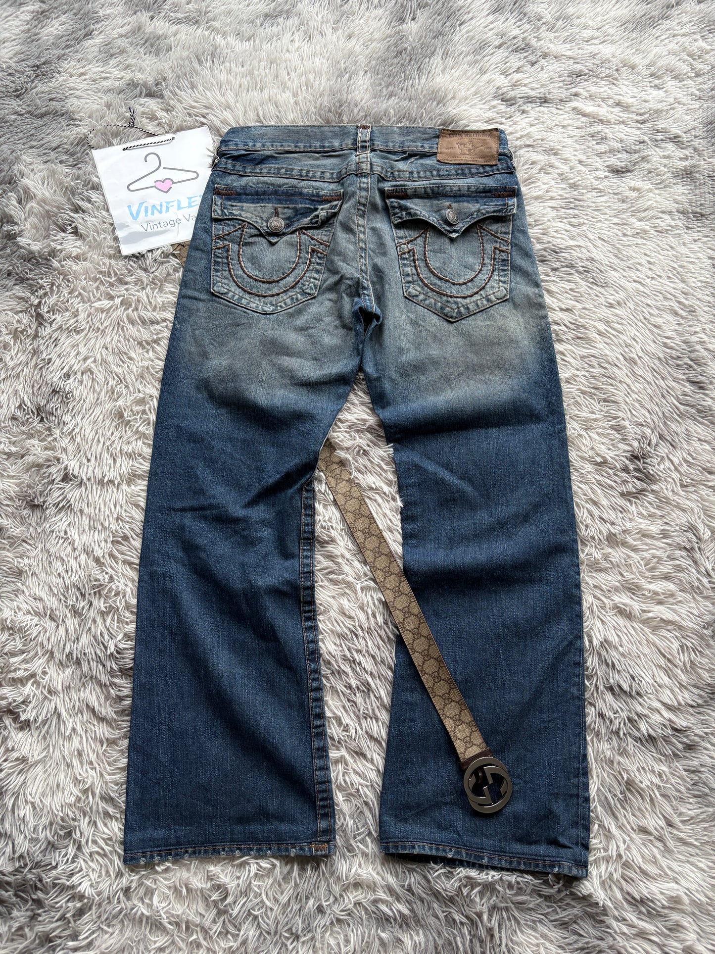 True Religion Baggy Jeans (34)M-L