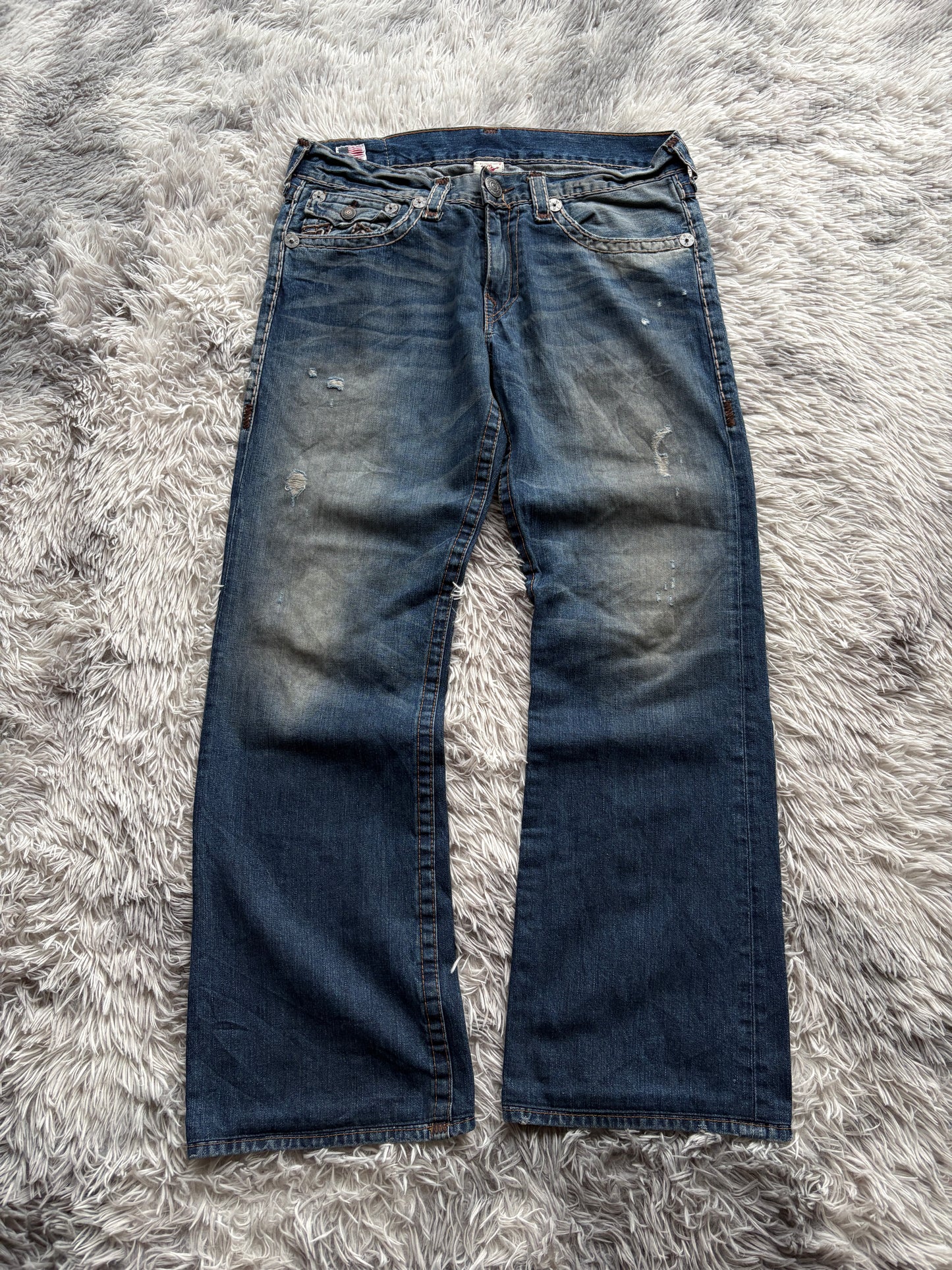 True Religion Baggy Jeans (34)M-L