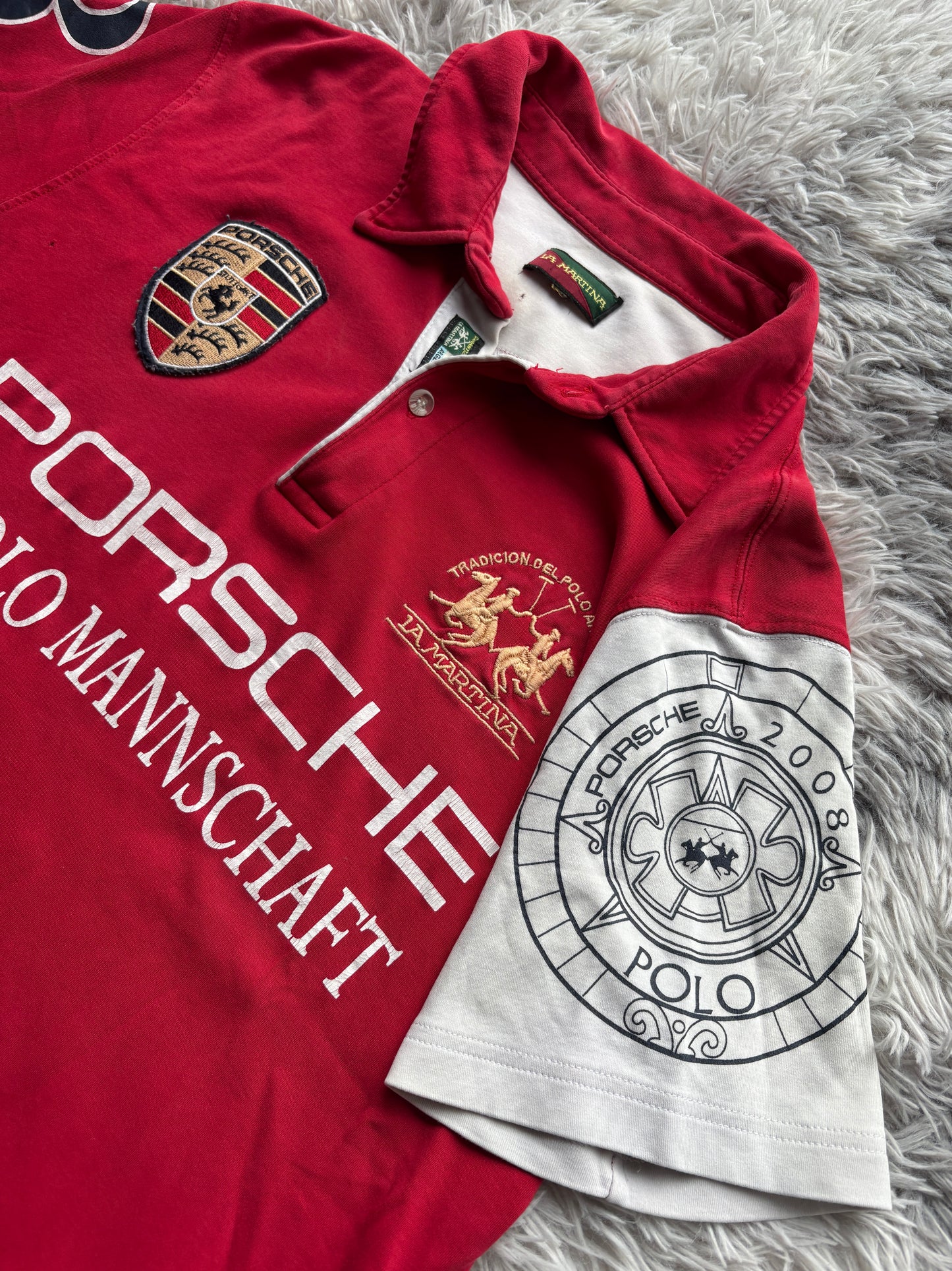 Porsche La Martina Polo T-Shirt (L)