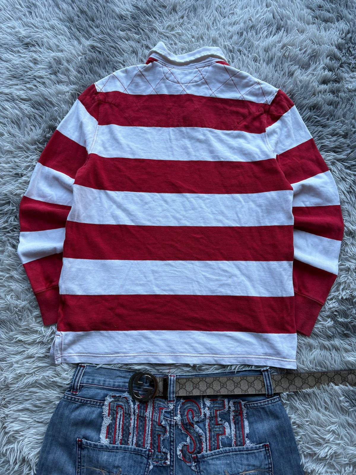 Ralph Lauren Langarm Polo Shirt (L)