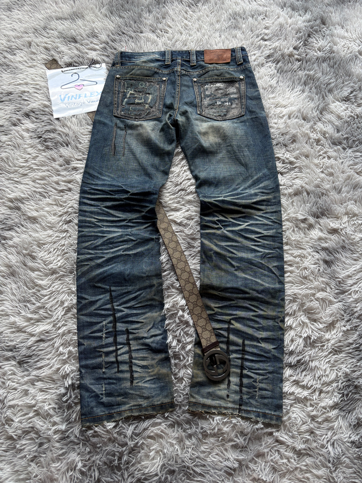 Japan Style ultra Washed Jeans (S)