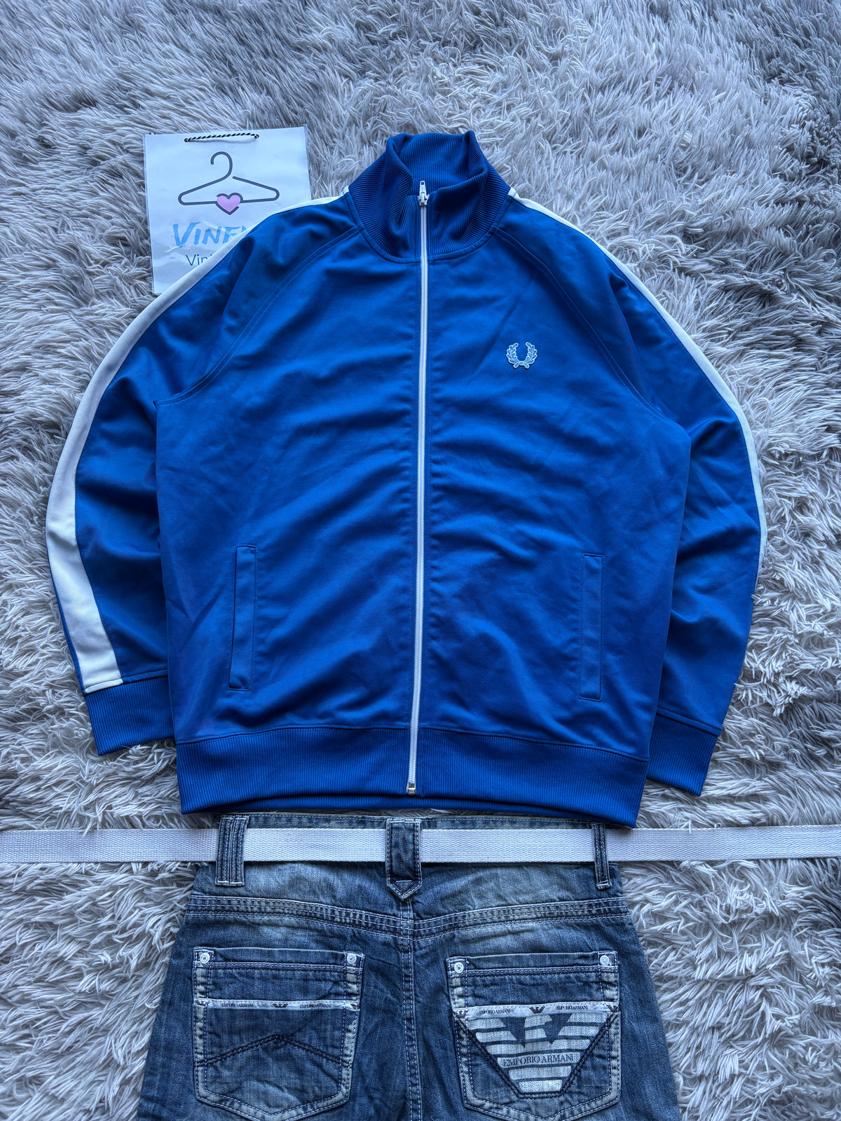 Fred Perry Trainingsjacke (L)