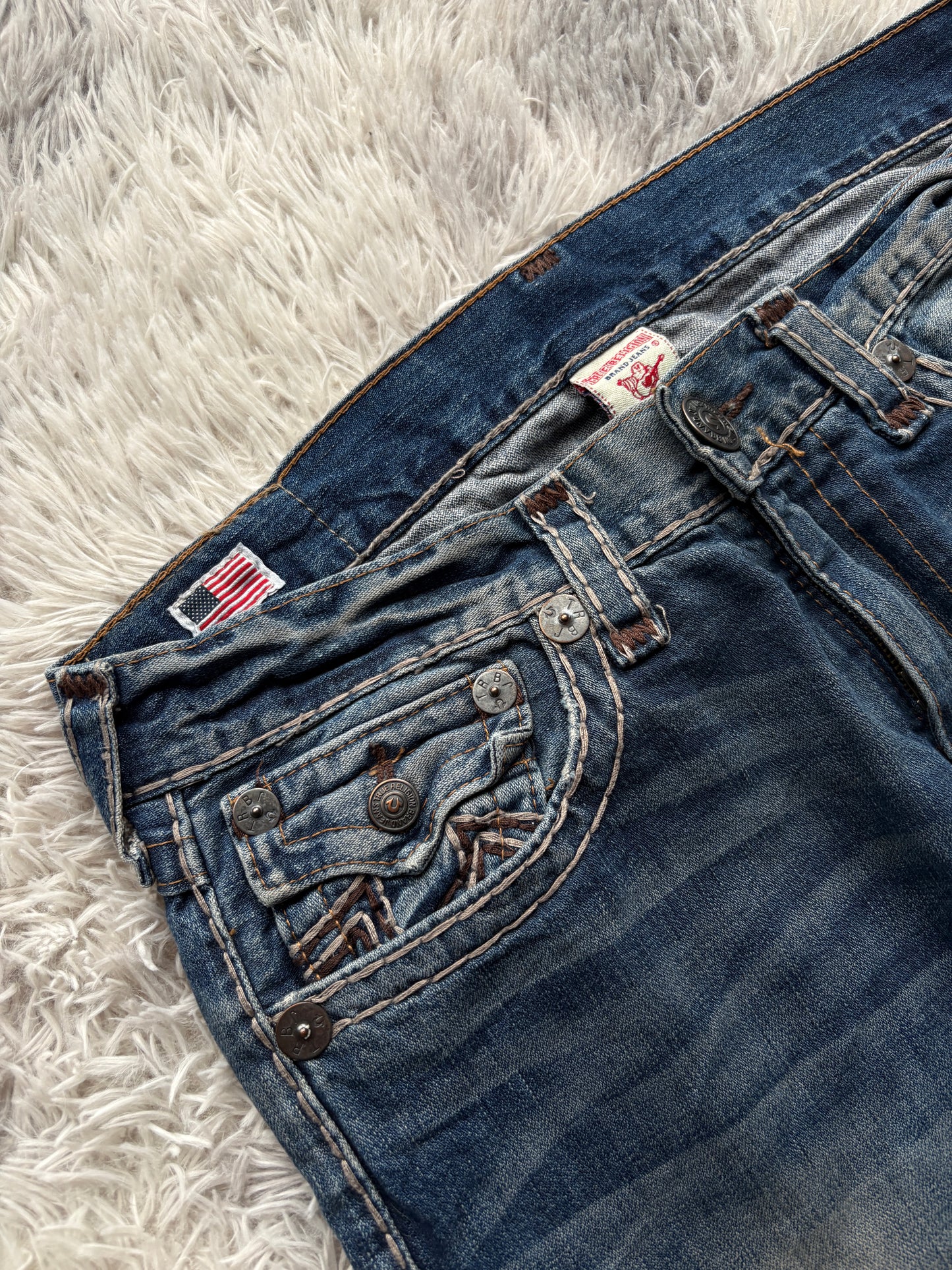 True Religion Baggy Jeans (34)M-L