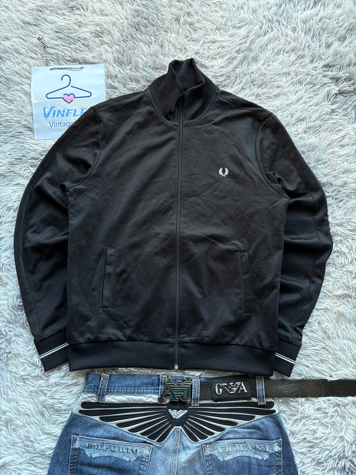 Fred Perry Trainingsjacke (L)