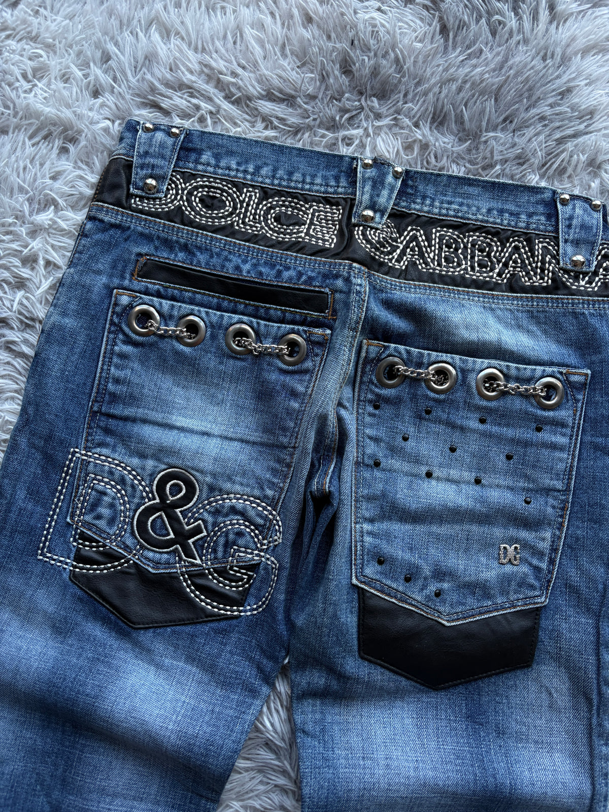 Dolce & Gabbana Big Logo Jeans (M)