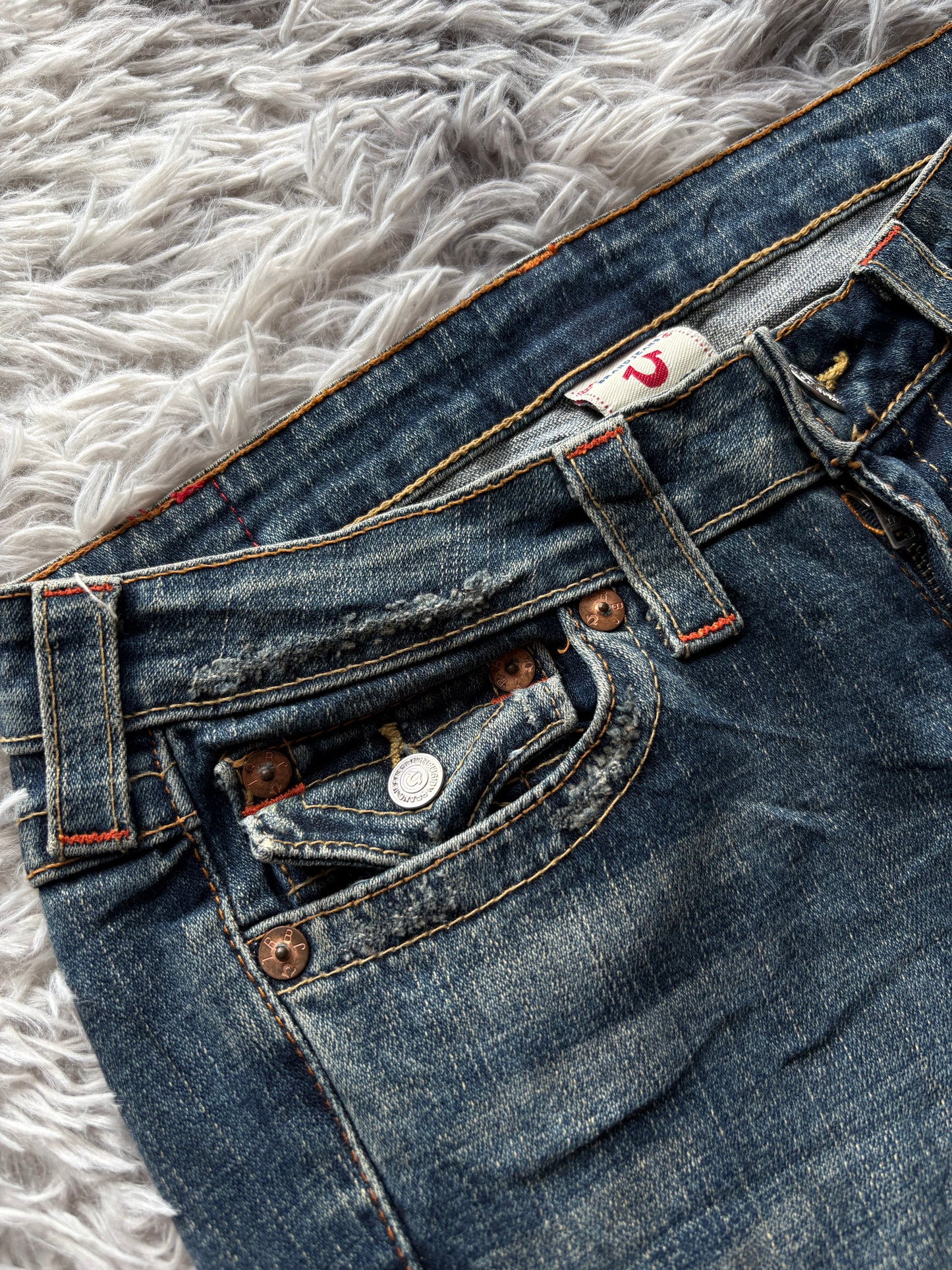 True Religion Flared Jeans (30/S)