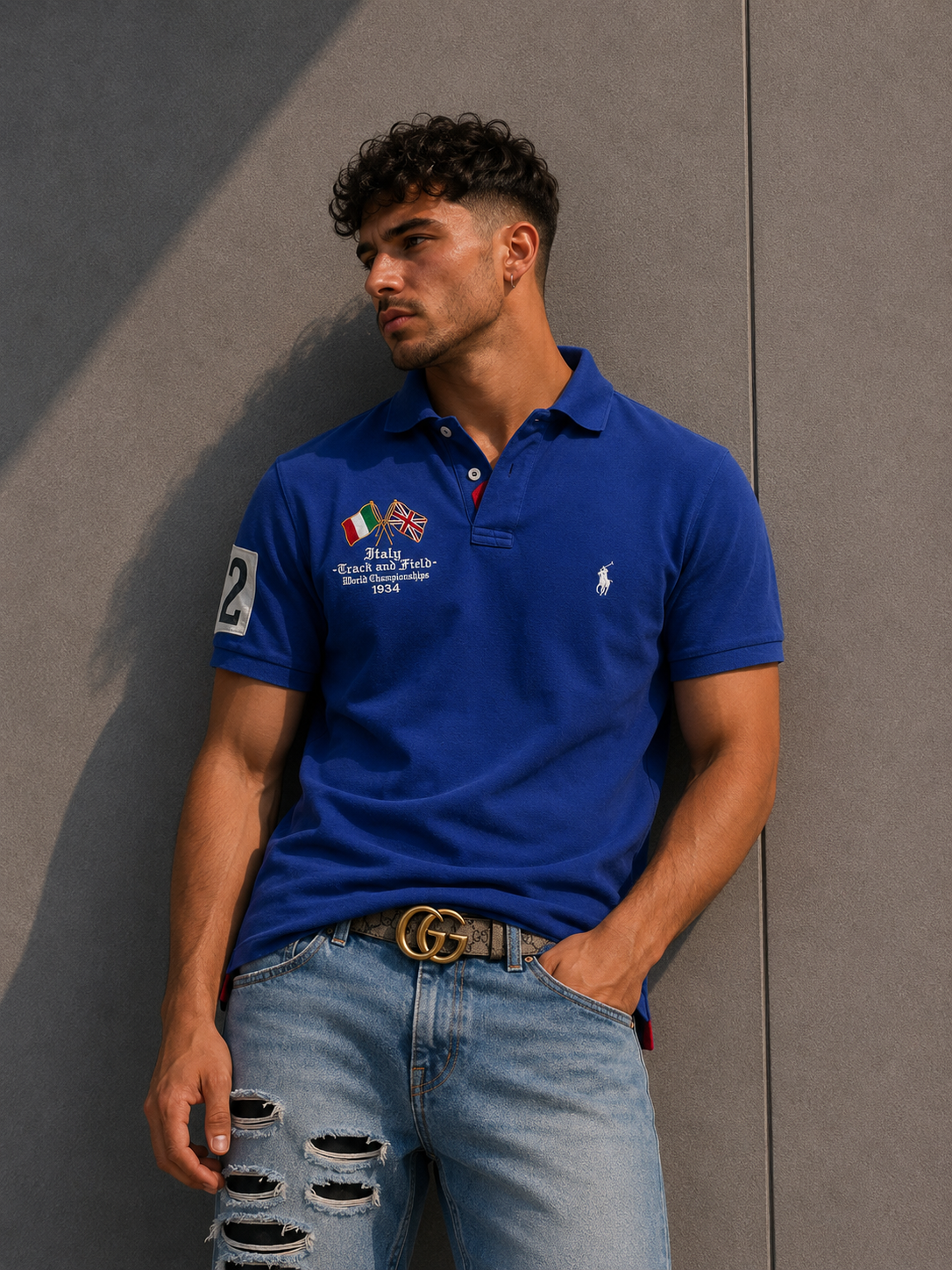 Ralph Lauren Italy 12 1934 World Championship Polo (L)