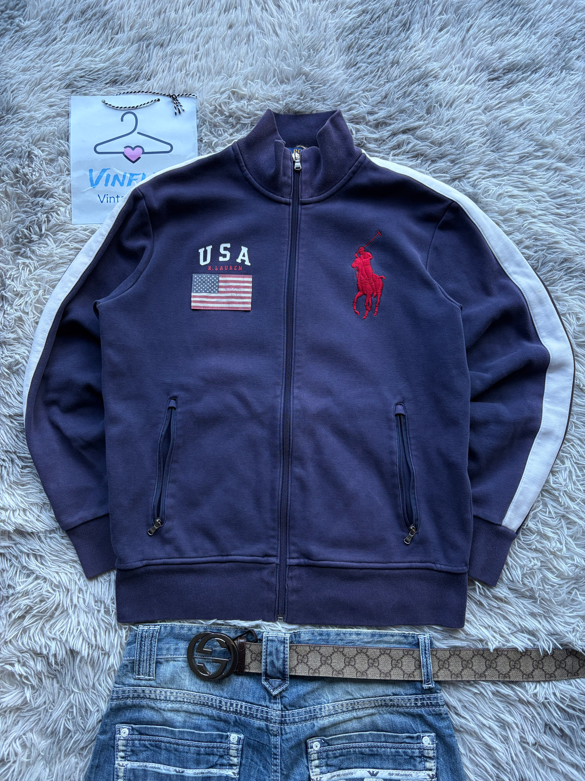 Ralph Lauren USA Zipper (S)