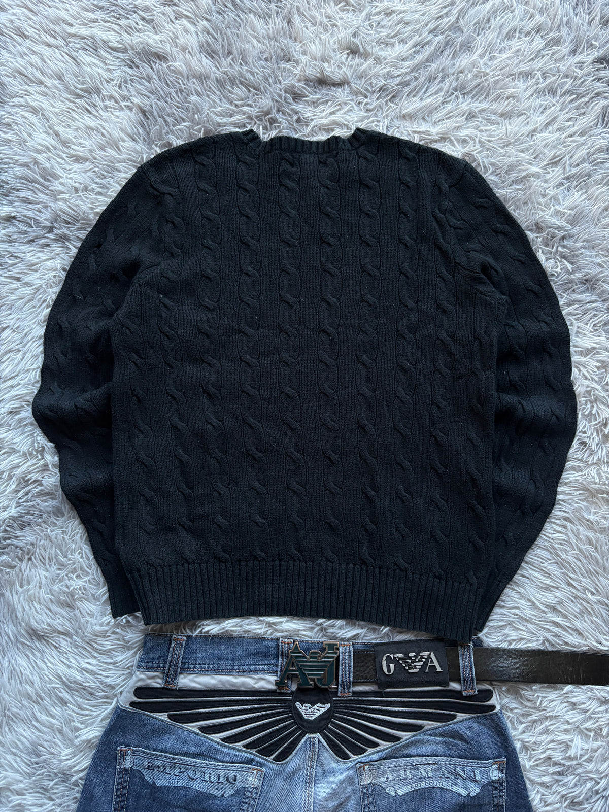 Ralph Lauren Cable Knit Sweater (S)