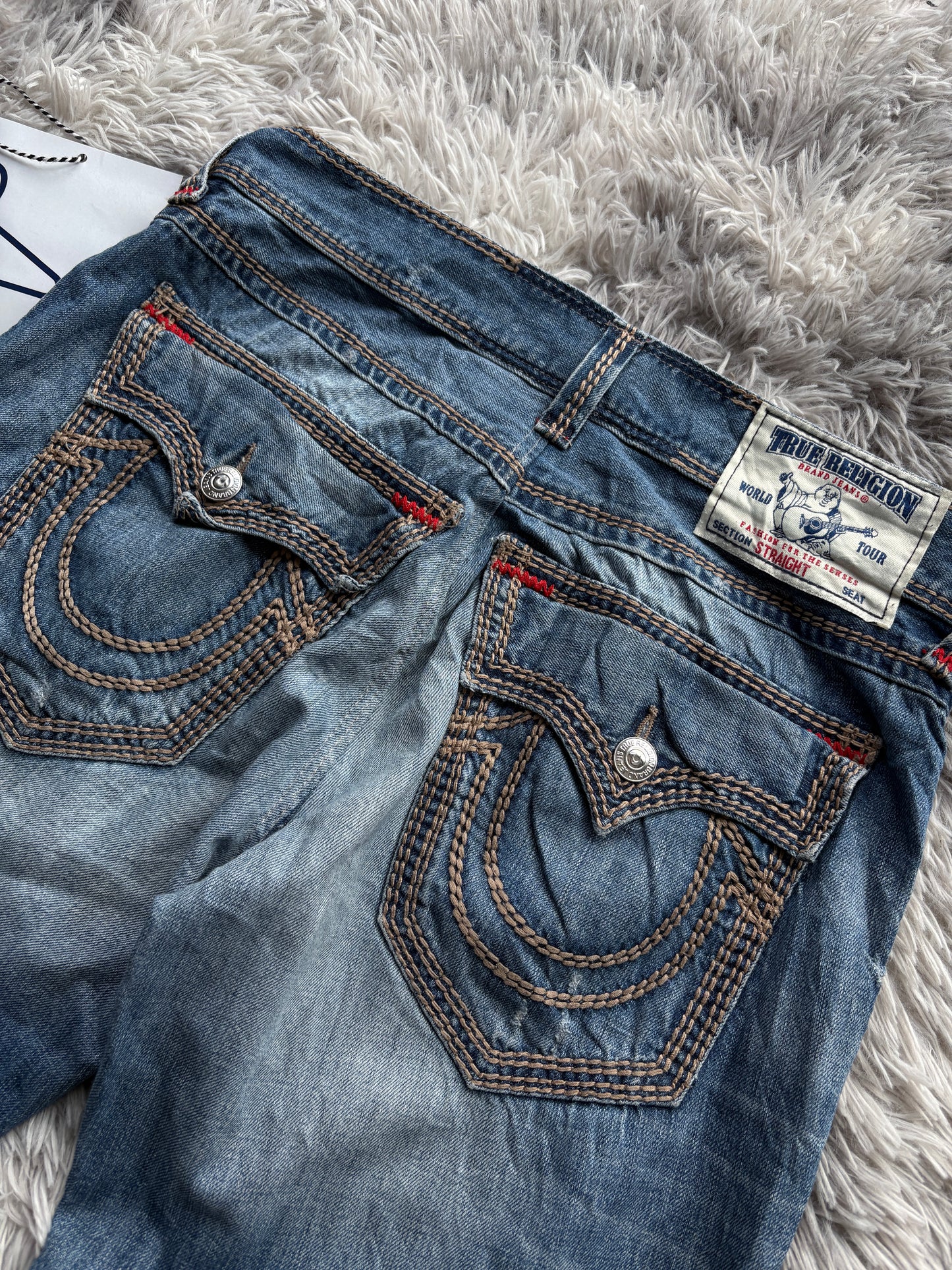 True Religion Baggy Jeans (L)