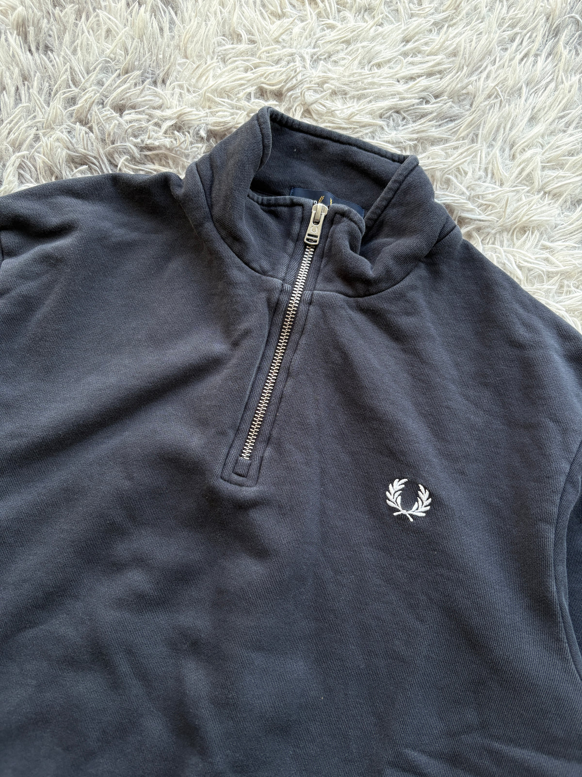 Fred Perry Half-Zip Sweater (L)