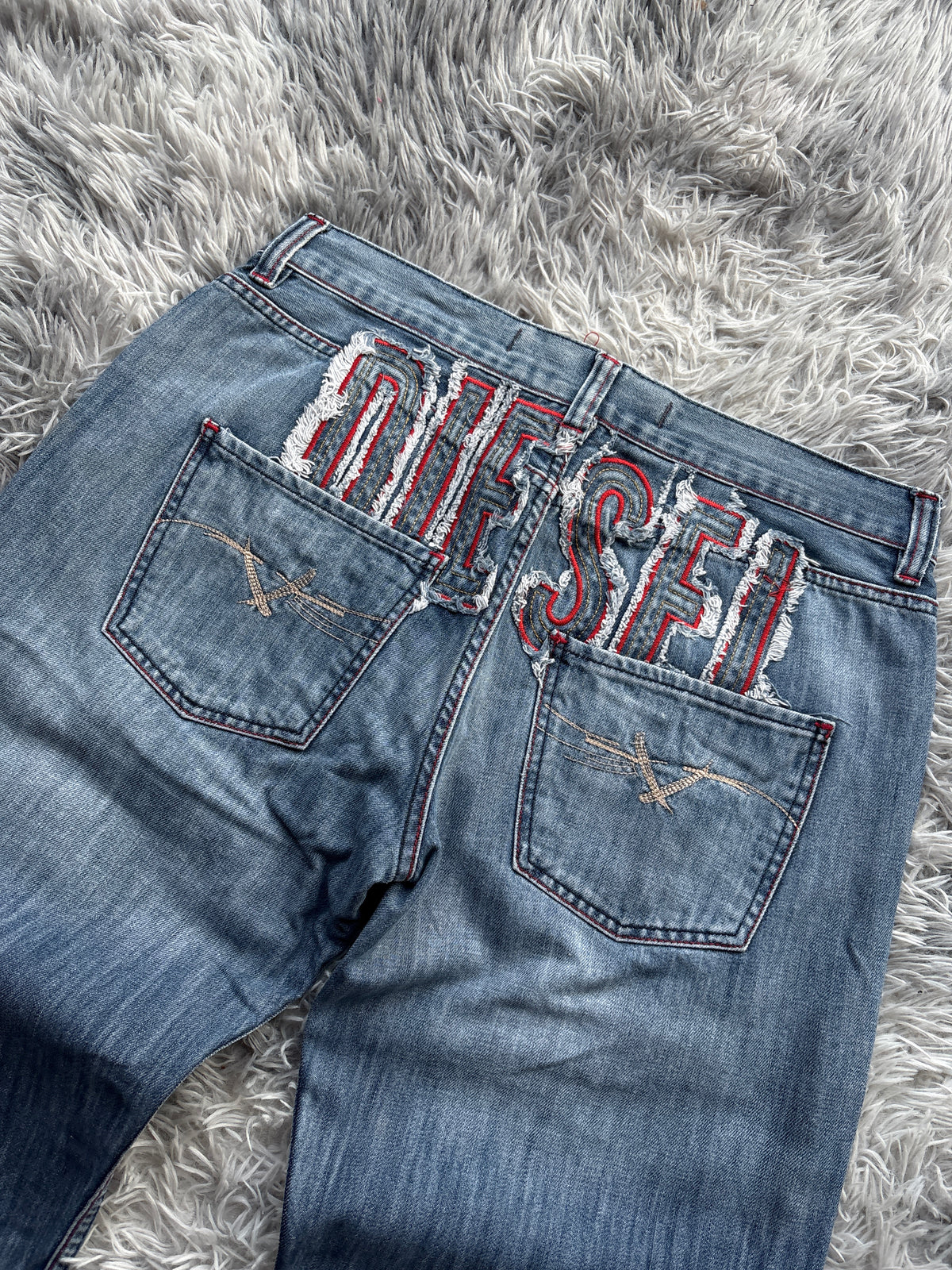 Diesel Big Logo Jeans (L)