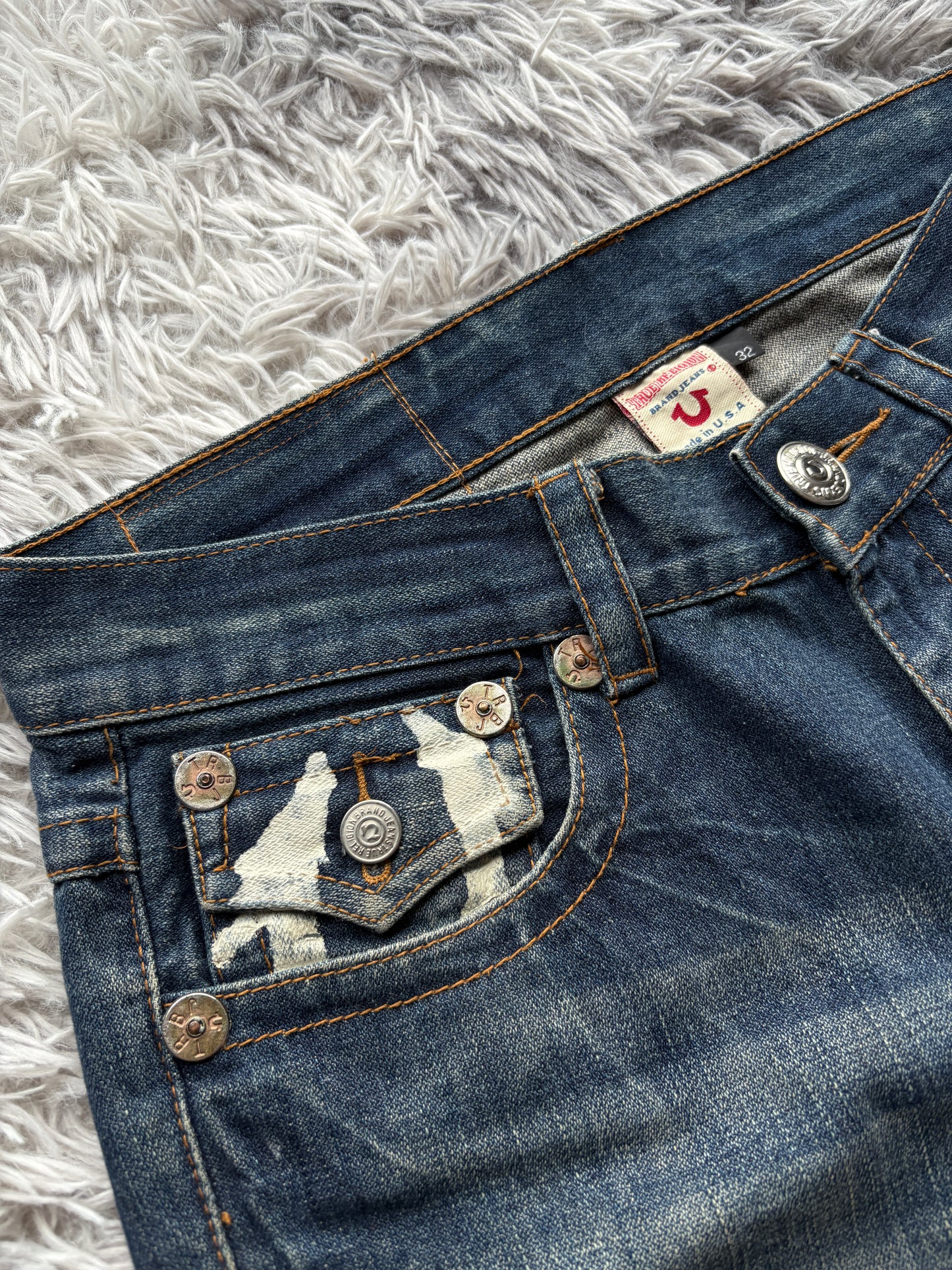 True Religion Rework Shorts (32/M)