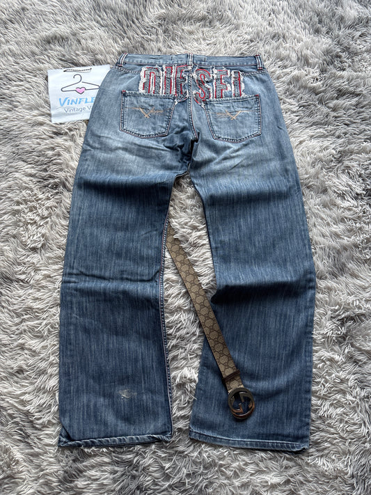 Diesel Big Logo Jeans (L)