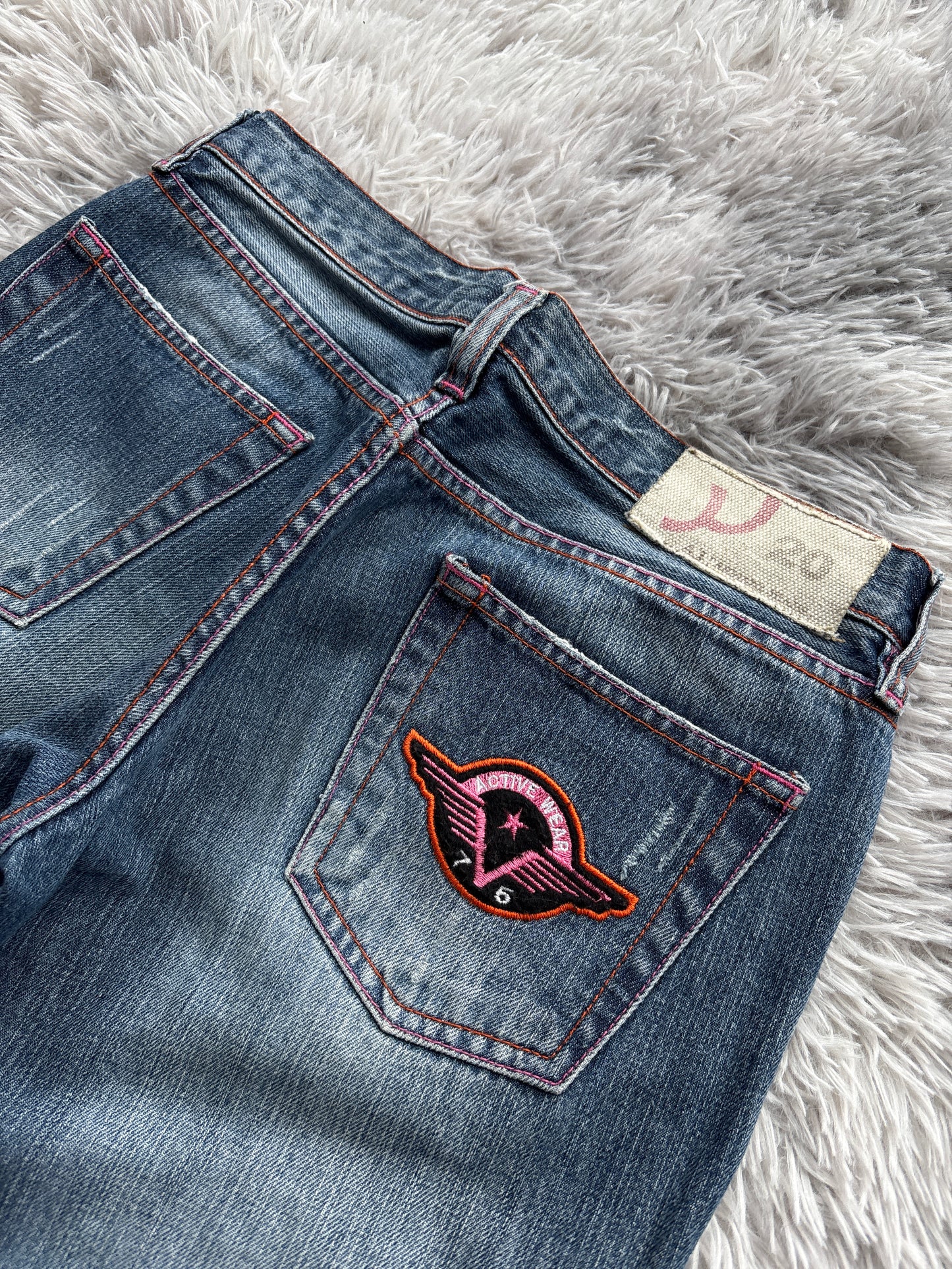 Armani Retro Washed Jeans (30 32)