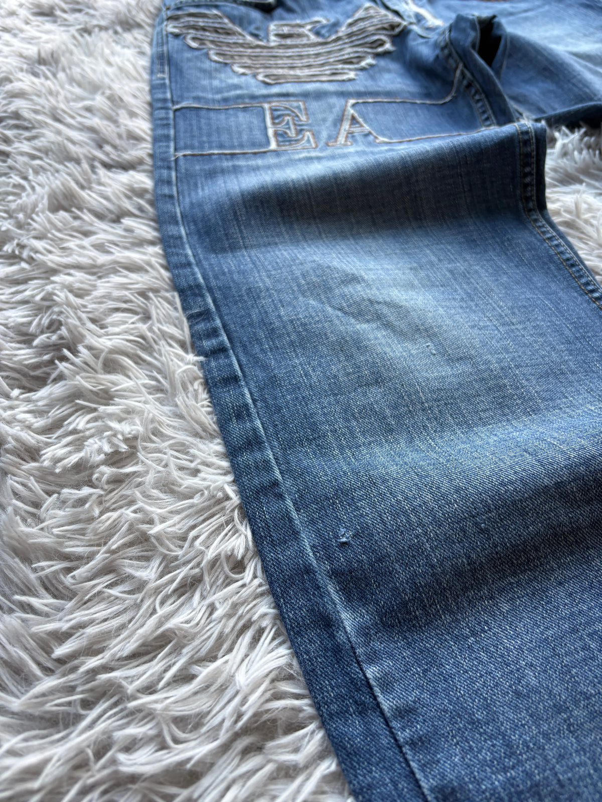 Armani Big Print Jeans (32/M)