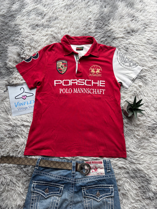Porsche La Martina Polo T-Shirt (L)