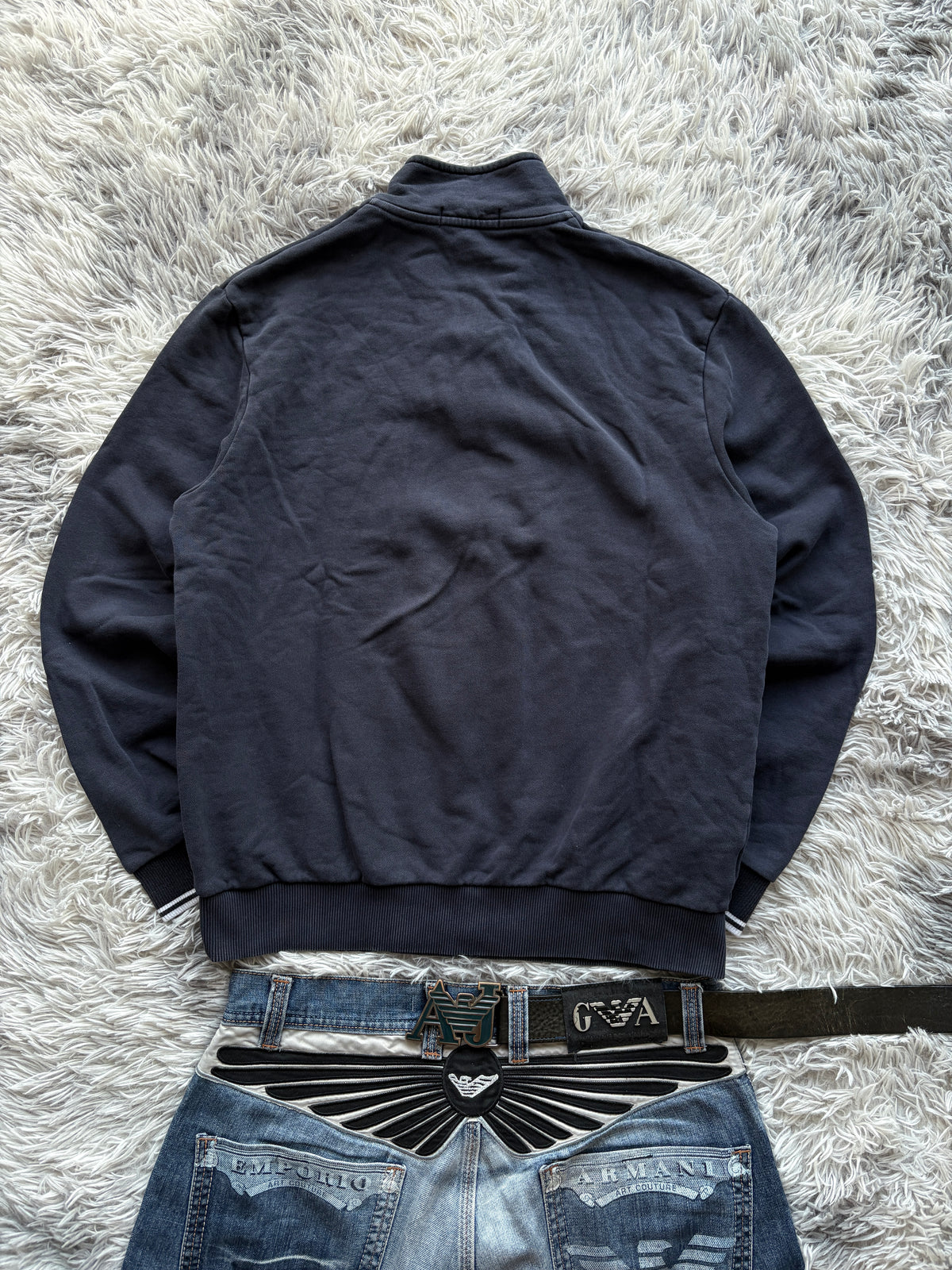 Fred Perry Half-Zip Sweater (L)