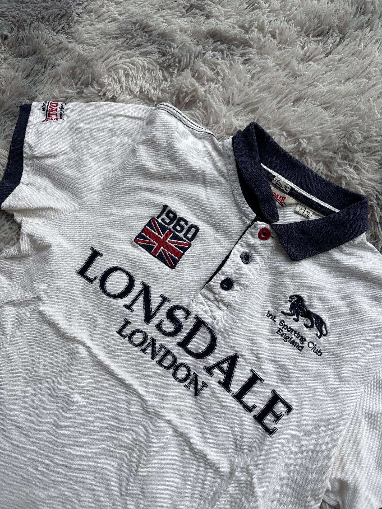Lonsdale London Chief Keef Polo T-Shirt (L)