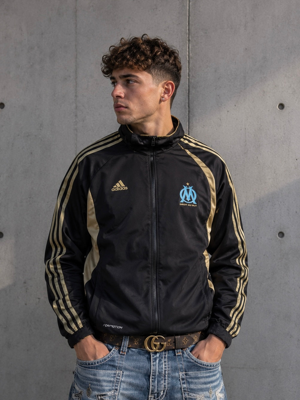 Adidas Marseille Trackjacket 2008 (M)