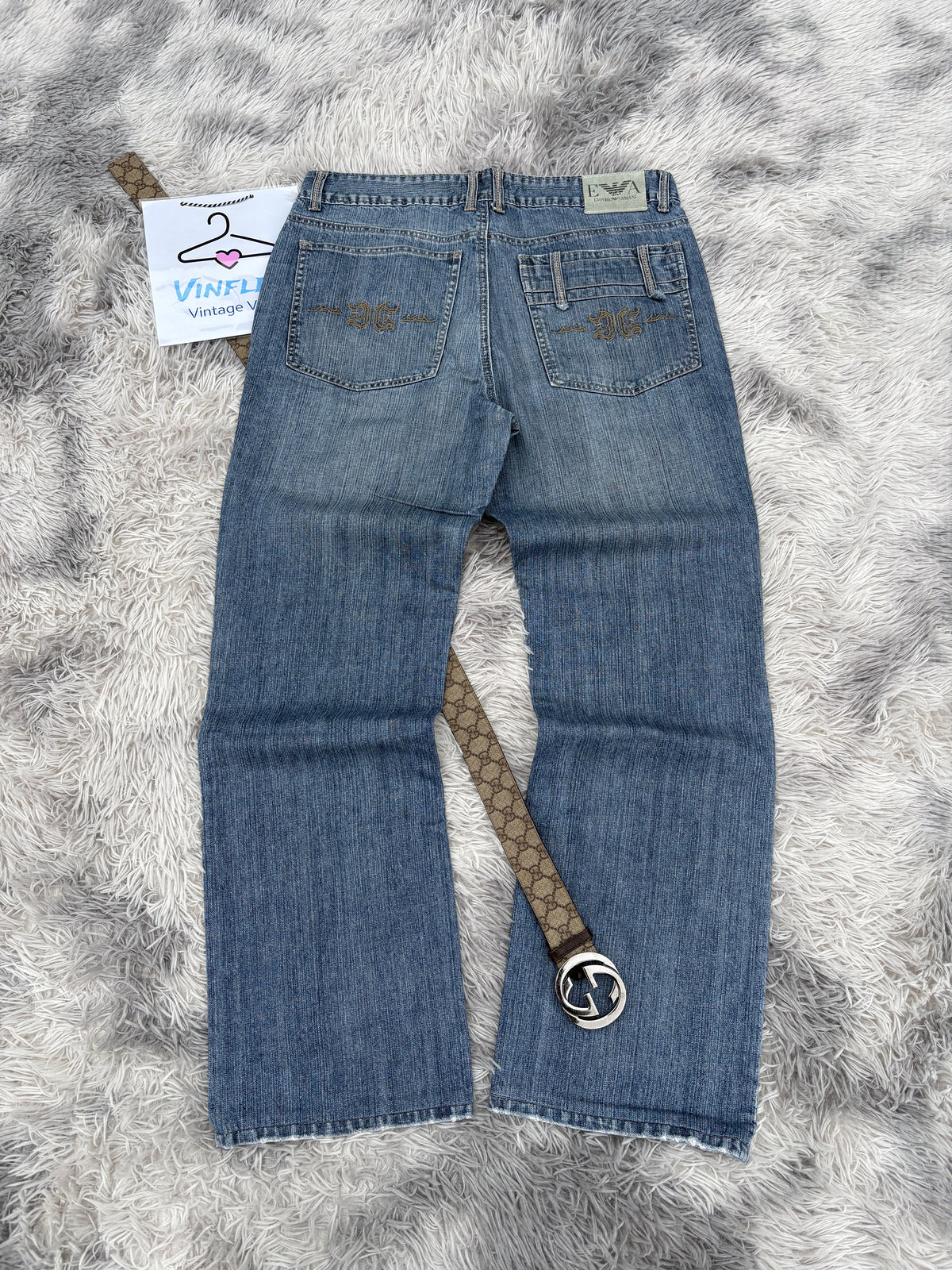 Armani Logo Jeans (M-L)